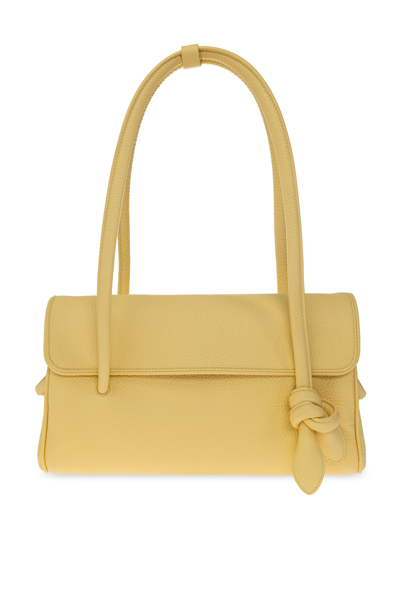 Jacquemus Skórzana Torba ‘Turismo Long’, Kobiety, żółty