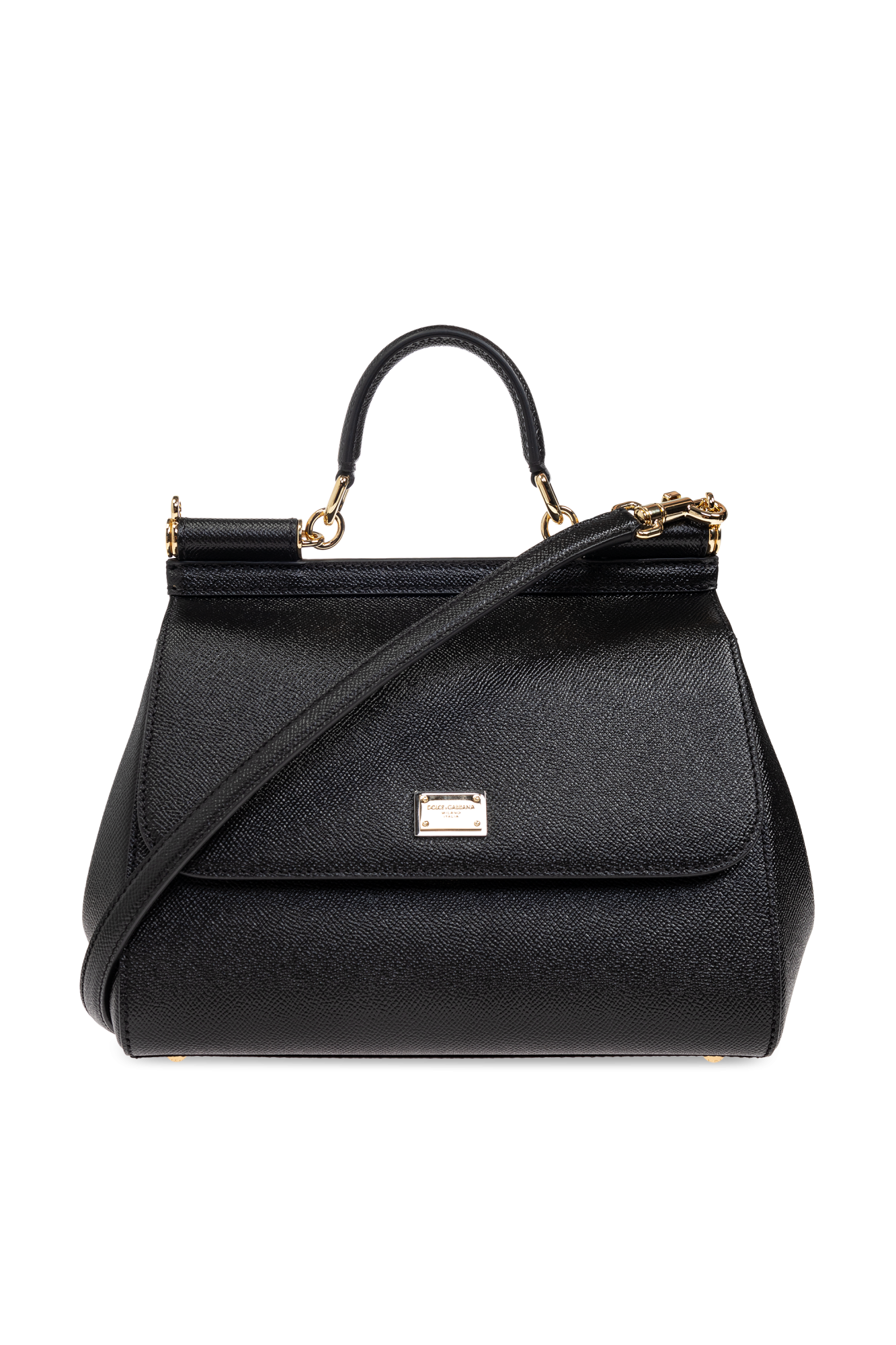 Dolce & Gabbana Torba Do Ręki `Sicily Large`, Kobiety, Czarny