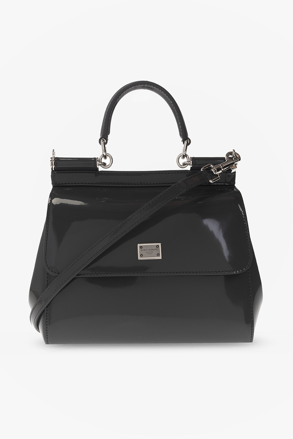 Dolce & Gabbana Torba Na Ramię ‘Sicily Small’, Kobiety, Szary