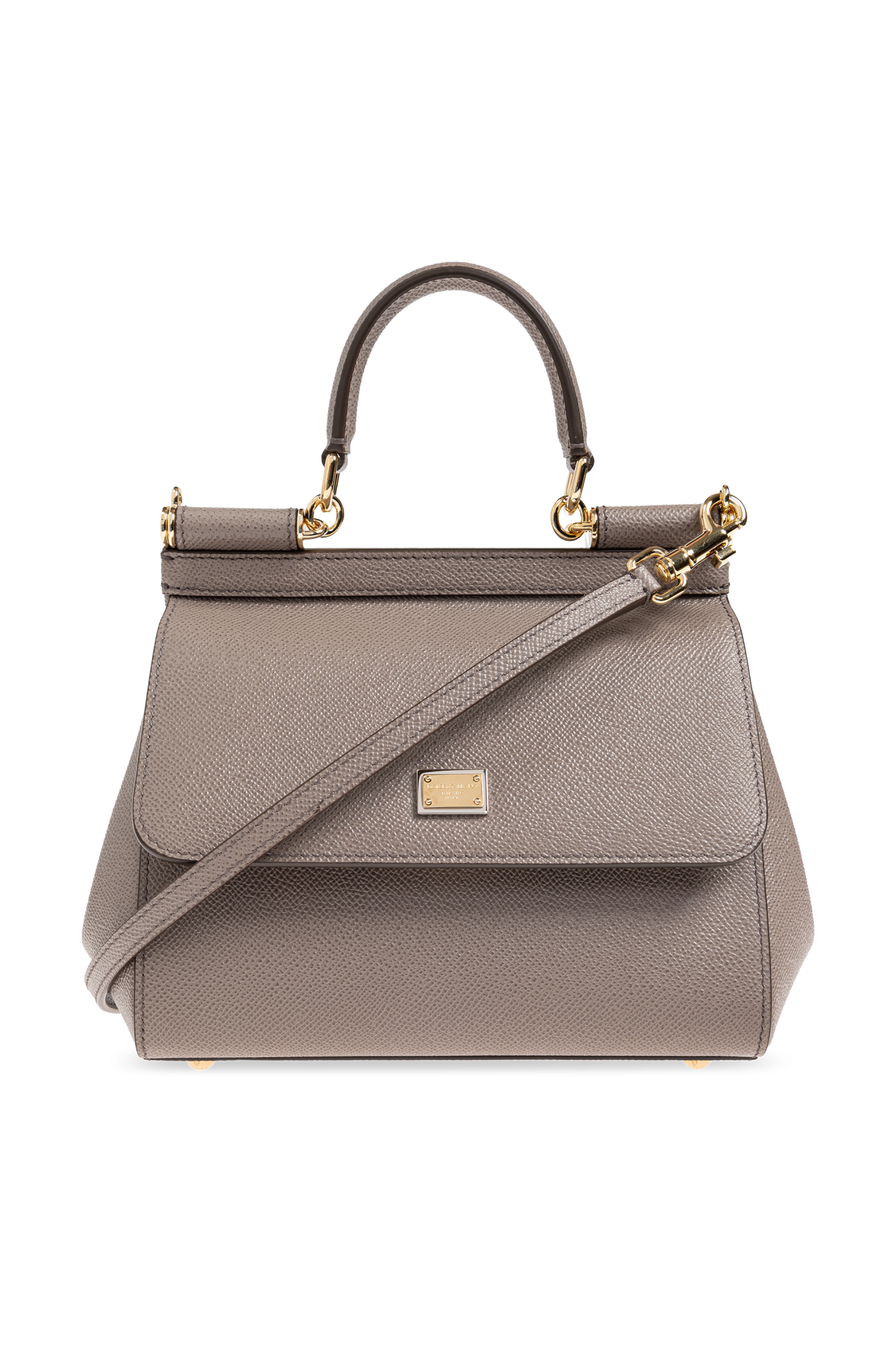 Dolce & Gabbana Torba Do Ręki  `Sicily Medium`, Kobiety, Szary