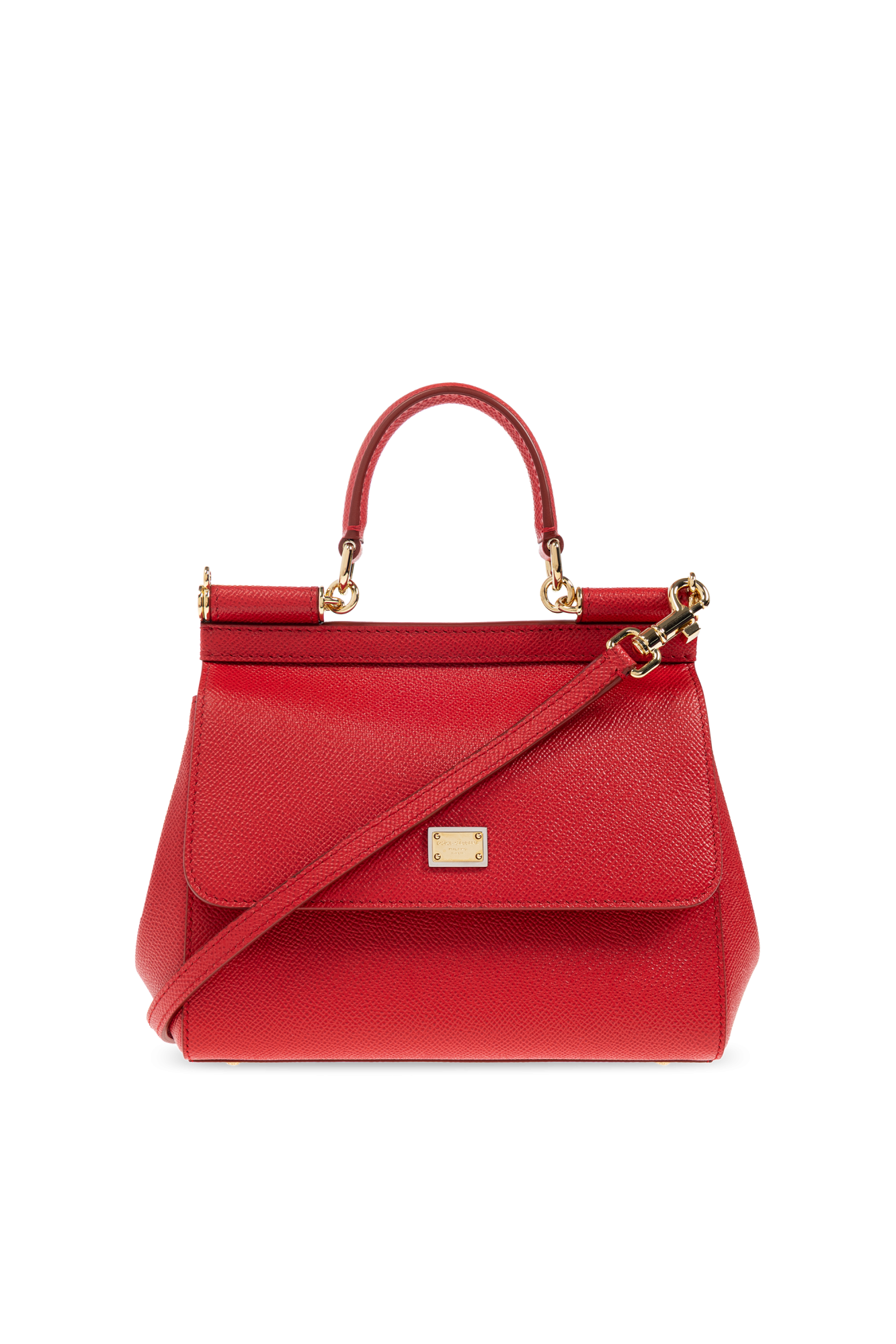 Dolce & Gabbana Torba Do Ręki `Sicily Medium`, Kobiety, Czerwony