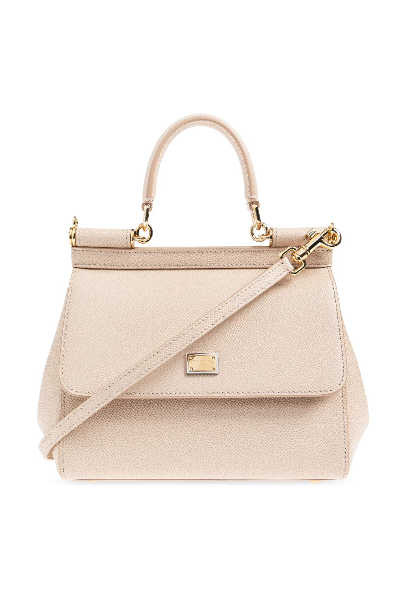 Dolce & Gabbana Torba Do Ręki  `Sicily Medium`, Kobiety, Kremowy