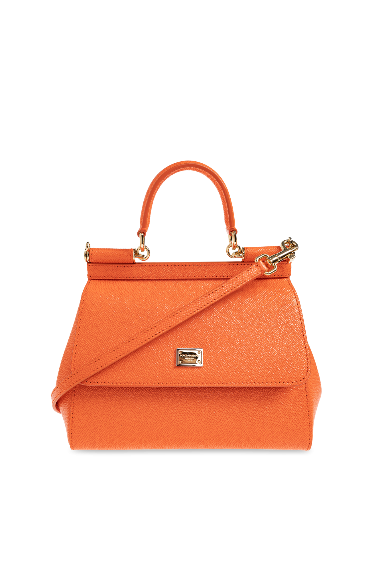 Dolce & Gabbana Torba `My Sicily Small`, Kobiety, Pomarańczowy