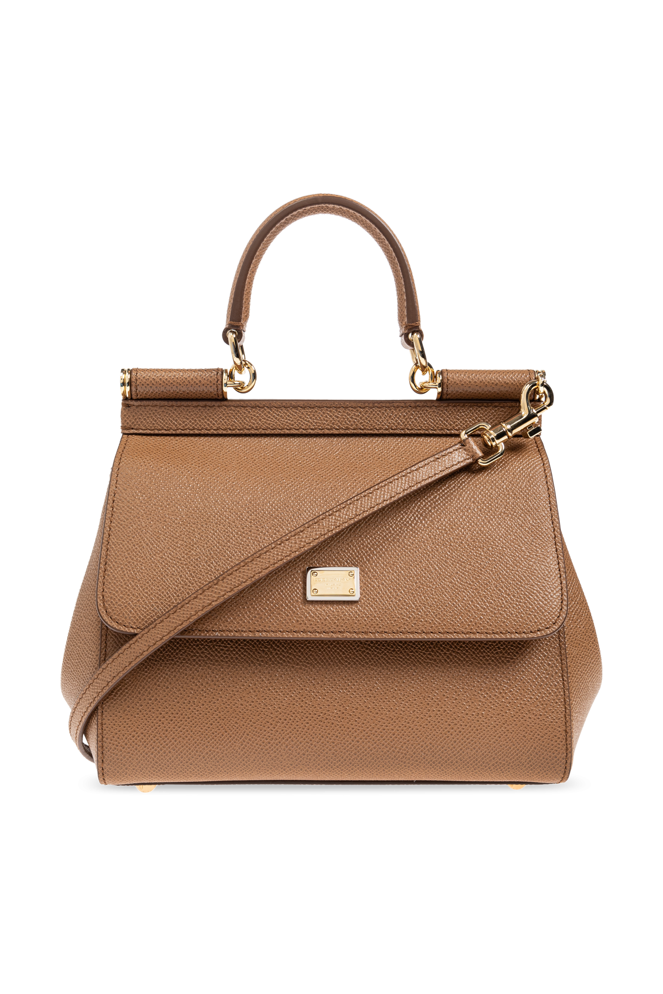 Dolce & Gabbana Torba Do Ręki  `Sicily Medium`, Kobiety, Brązowy