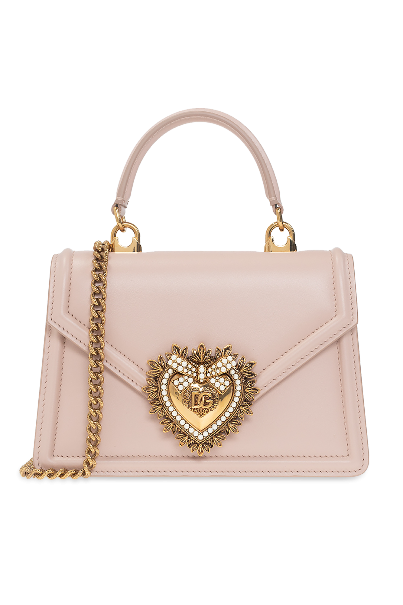 Dolce & Gabbana Torba Na Ramię ‘Devotion Small’, Kobiety, Różowy
