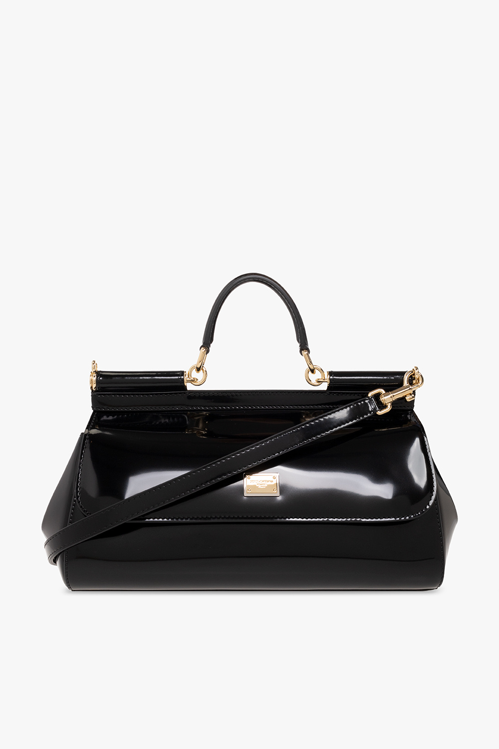 Dolce & Gabbana Torba Na Ramię ‘Sicily Medium’, Kobiety, Czarny