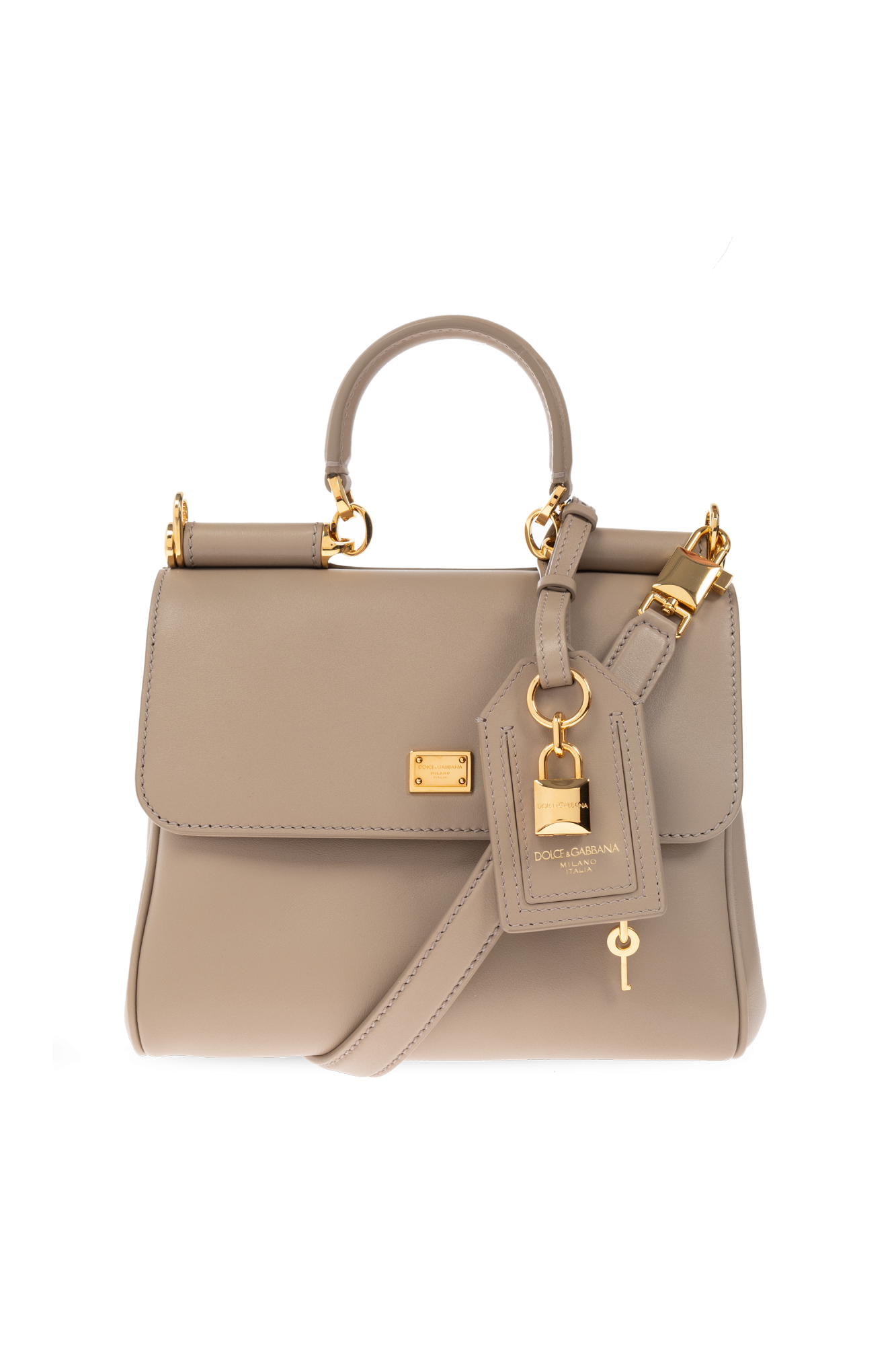 Dolce & Gabbana Torba Do Ręki `Sicily`, Kobiety, Beżowy
