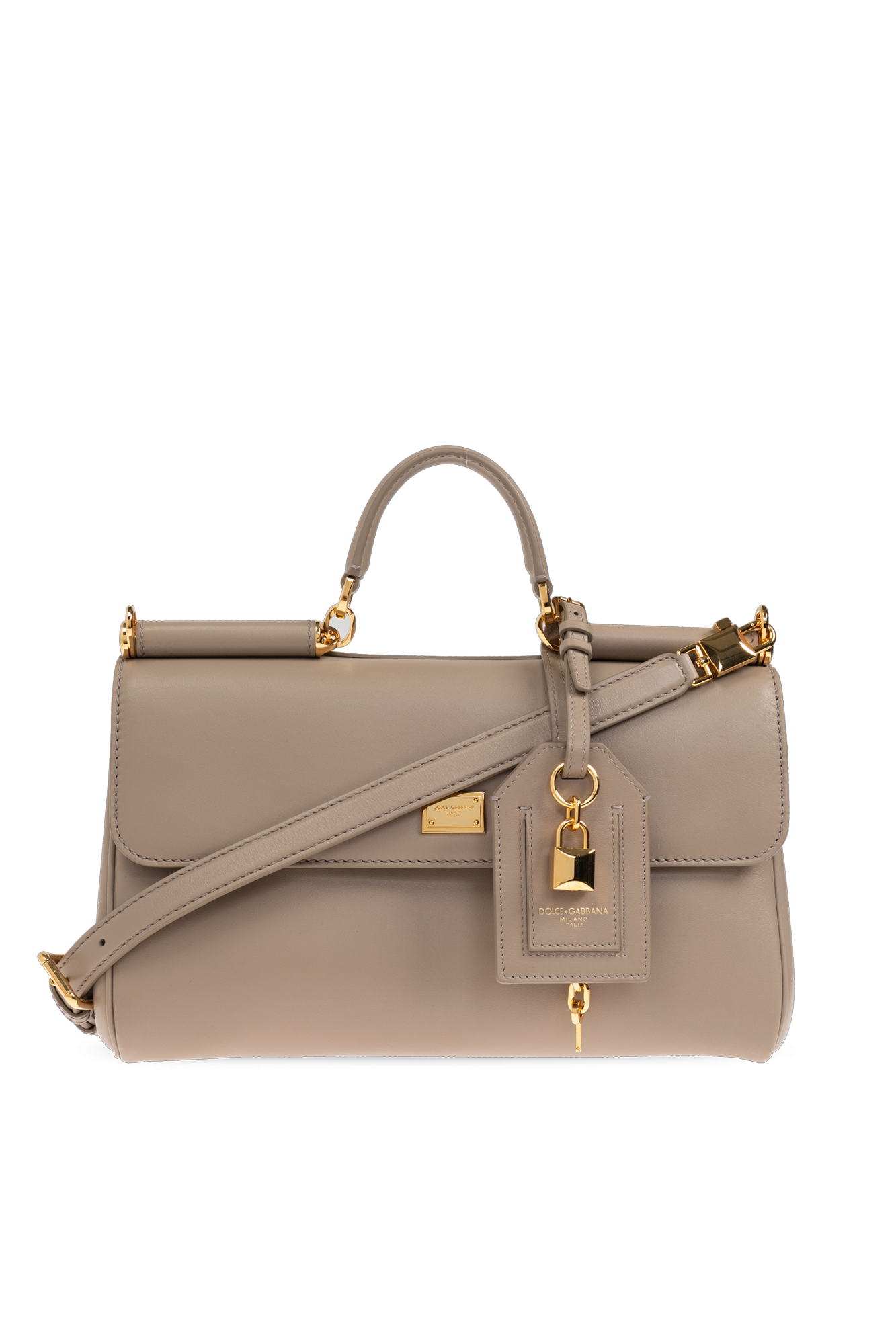 Dolce & Gabbana Torba Do Ręki `Sicily`, Kobiety, Beżowy