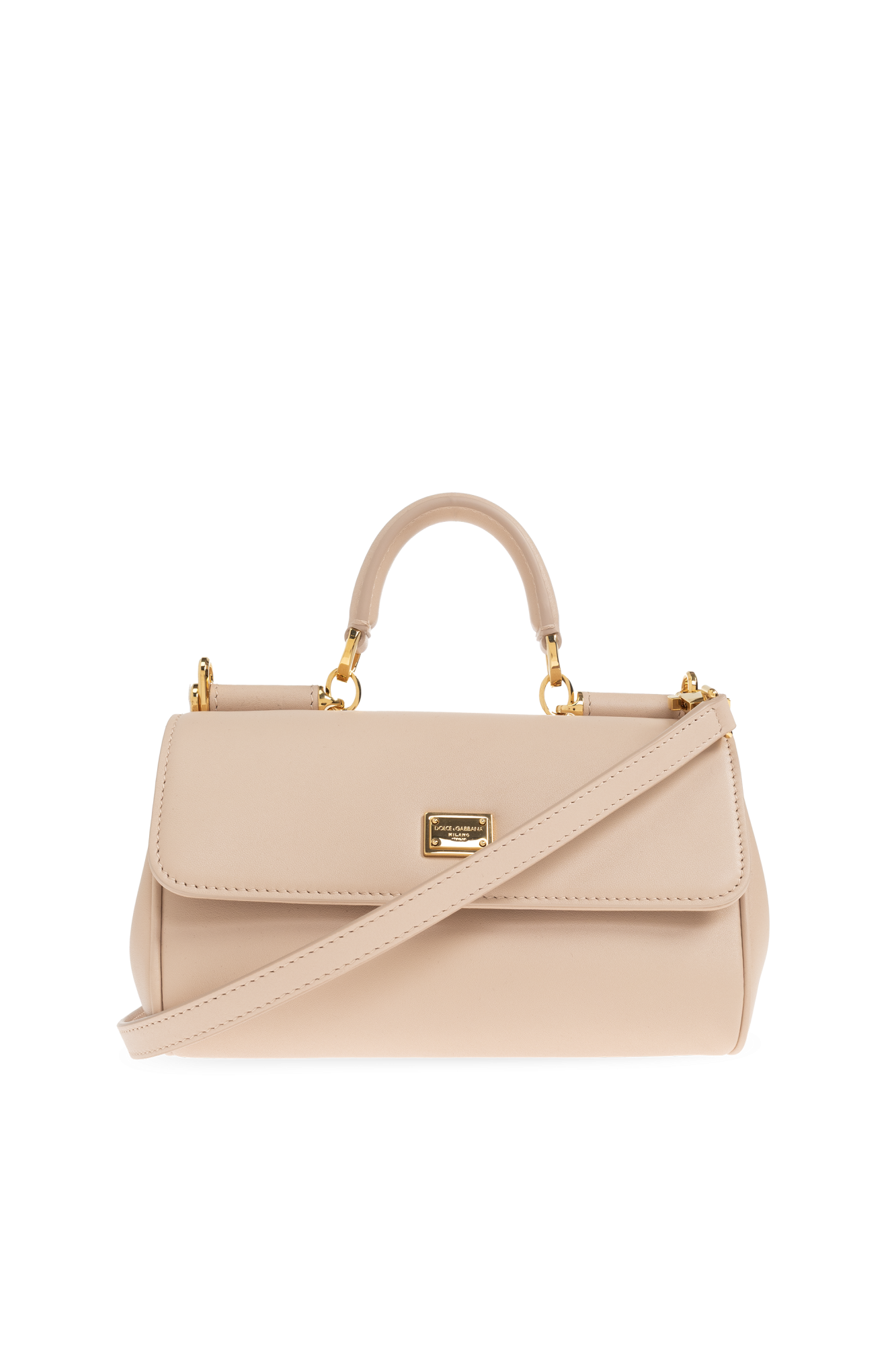 Dolce & Gabbana Torba Do Ręki `My Sicily`, Kobiety, Beżowy