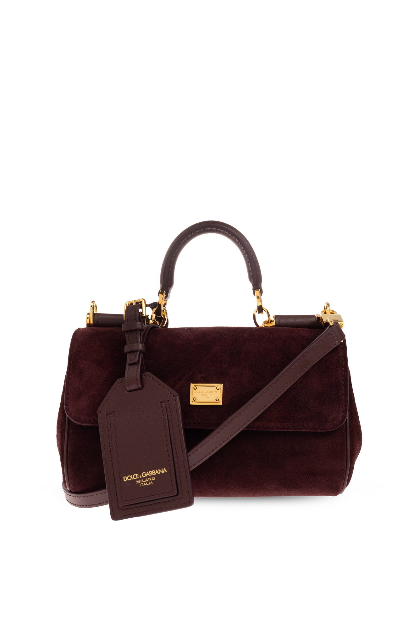 Dolce & Gabbana Torba ‘My Sicily Mini’, Kobiety, Bordo