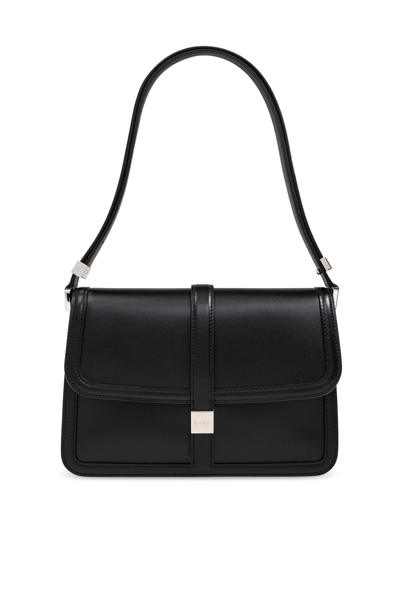 Max Mara Torba Na Ramię `Bianca`, Kobiety, Czarny