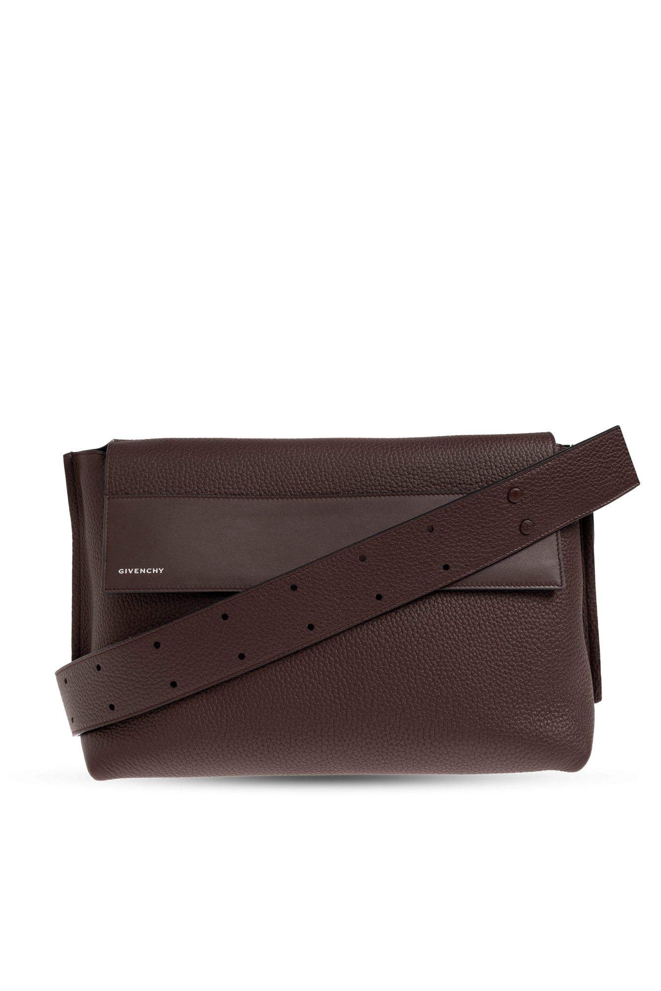 Givenchy Skórzana Torba, Mężczyźni, Brązowy