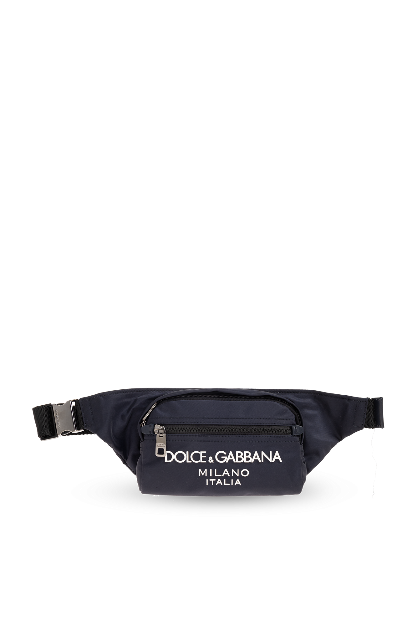 Dolce & Gabbana Torba Na Pas Z Logo, Mężczyźni, Granatowy