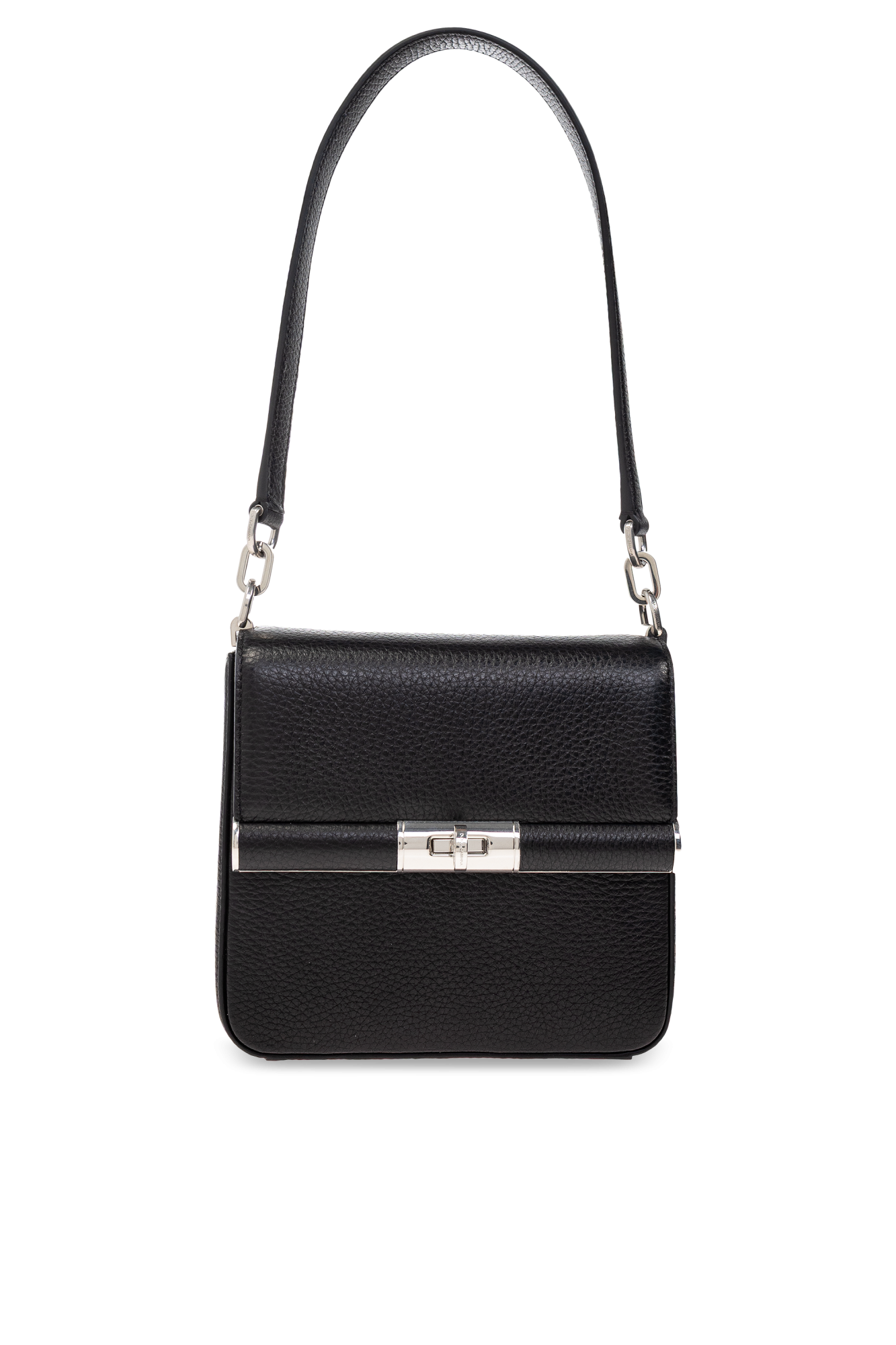 Dolce & Gabbana Skórzana Torba Na Ramię, Mężczyźni, Czarny
