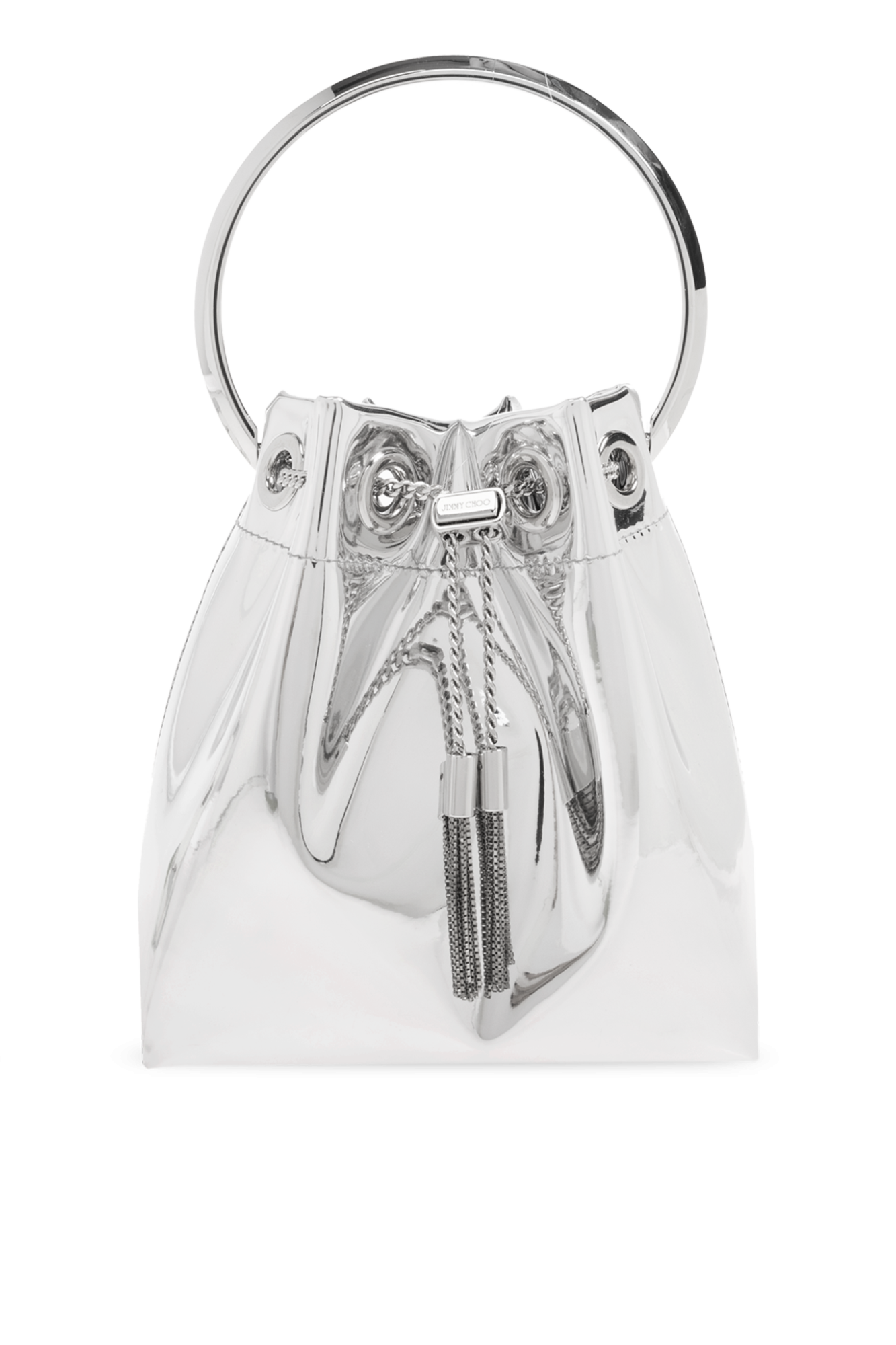 Jimmy Choo Torba Na Ramię ‘Bon Bon’ Typu ‘worek’, Kobiety, Srebrny