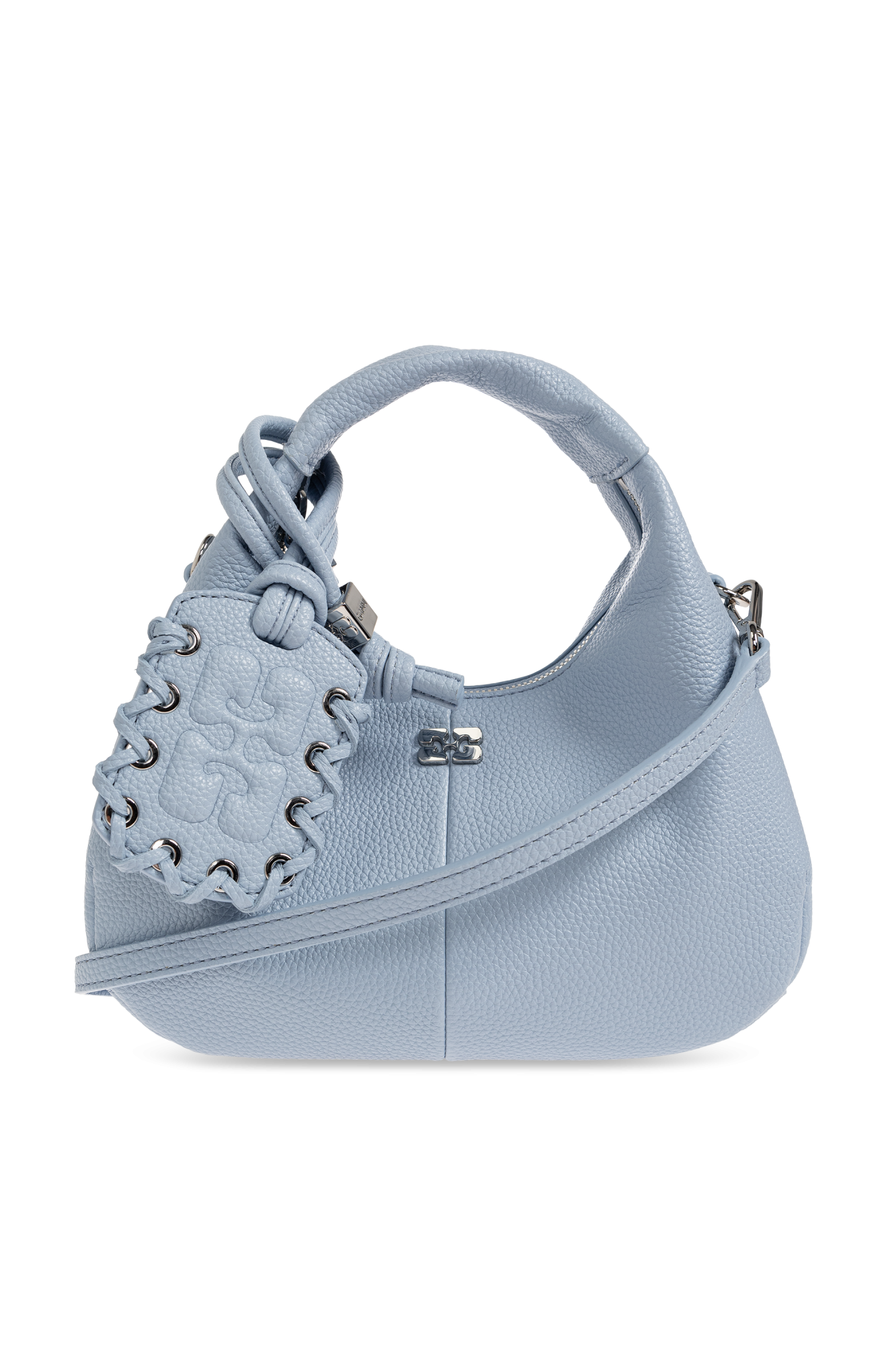 Ganni Torba Z Eco Skóry, Kobiety, Niebieski