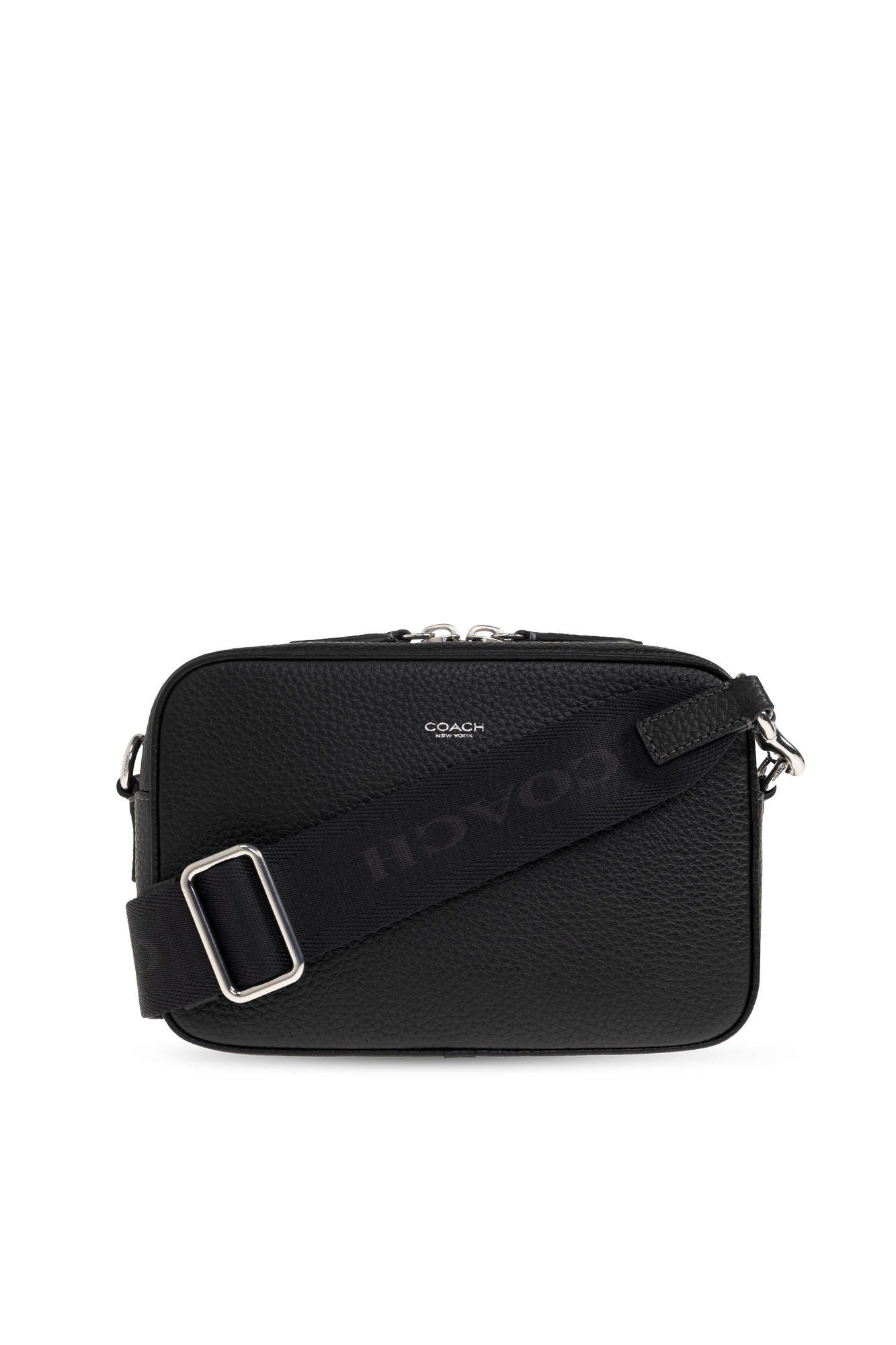 Coach Torba Na Ramię Z Monogramem, Mężczyźni, Czarny