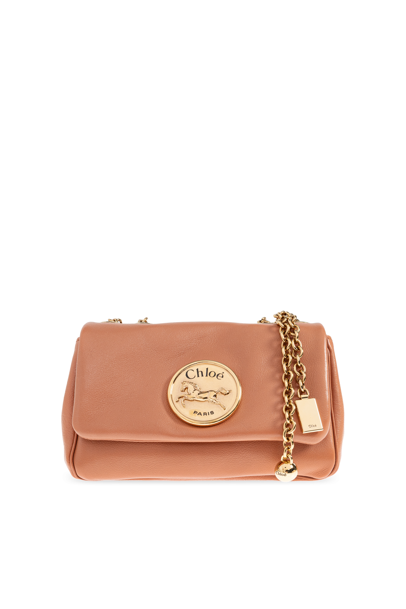 Chloé Torba Na Ramię `Heritage Small`, Kobiety, Różowy