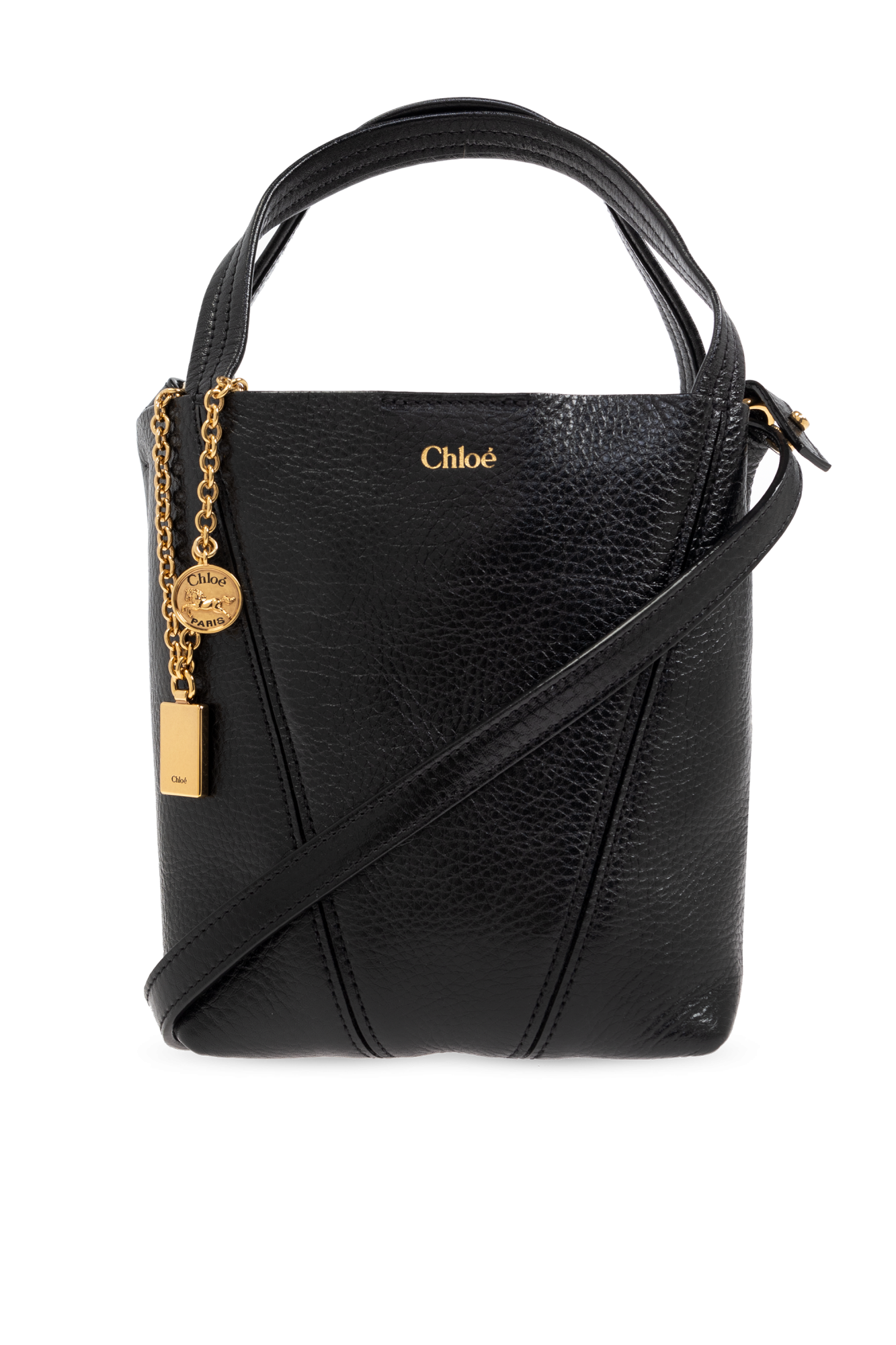 Chloé Torba Do Ręki `Spin`, Kobiety, Czarny