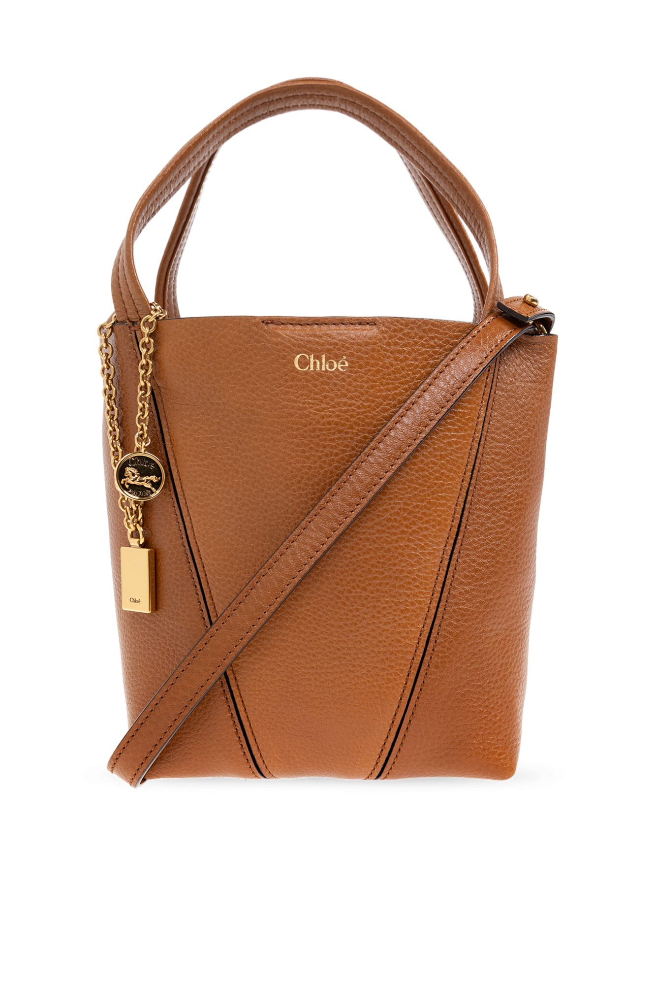 Chloé Torba Do Ręki `Spin`, Kobiety, Brązowy
