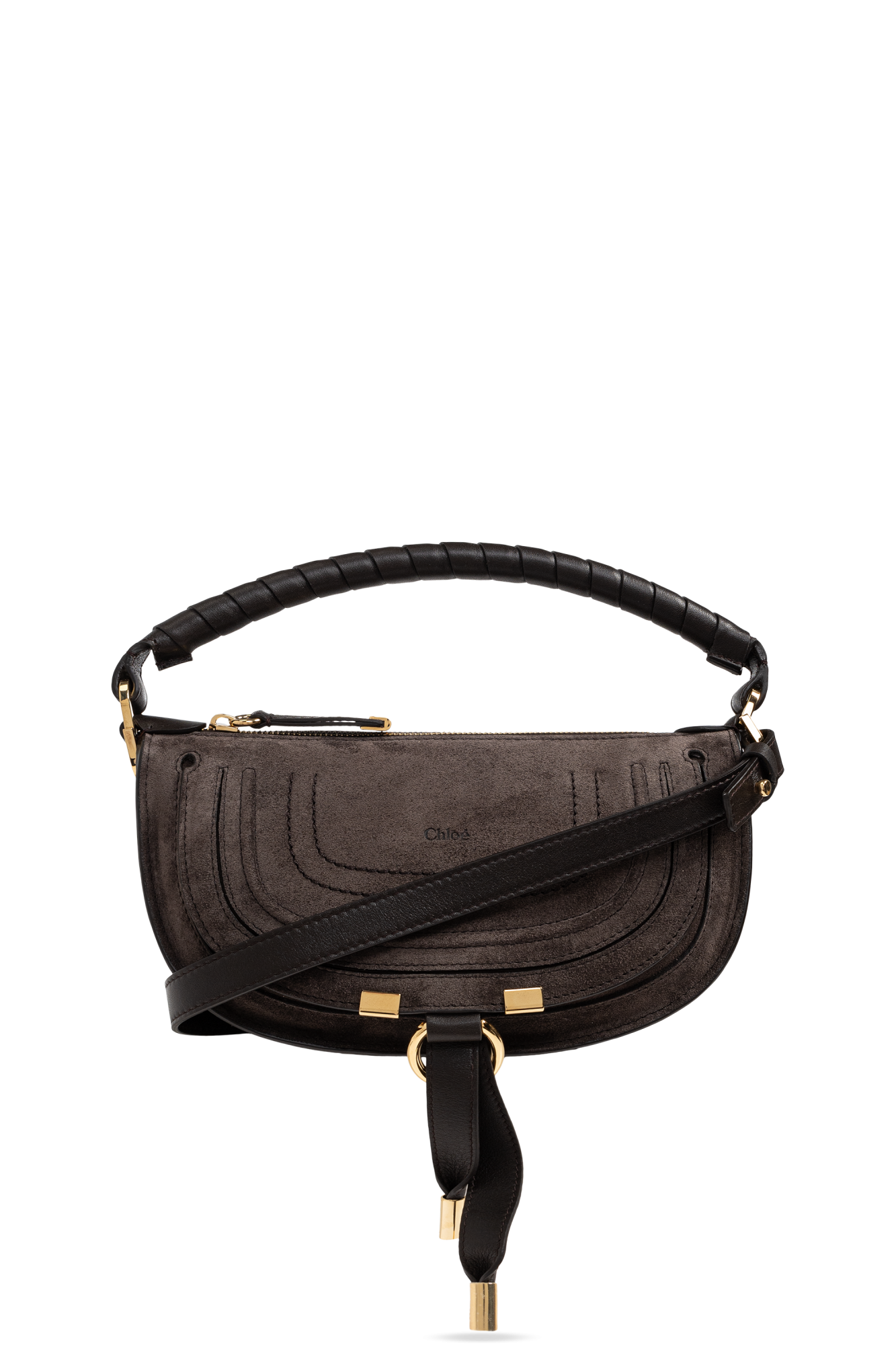 Chloé Torba Do Ręki `Marcie Mini`, Kobiety, Brązowy