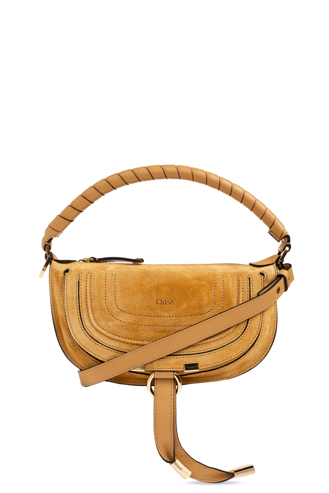Chloé Torba Do Ręki `Marcie Mini`, Kobiety, Beżowy