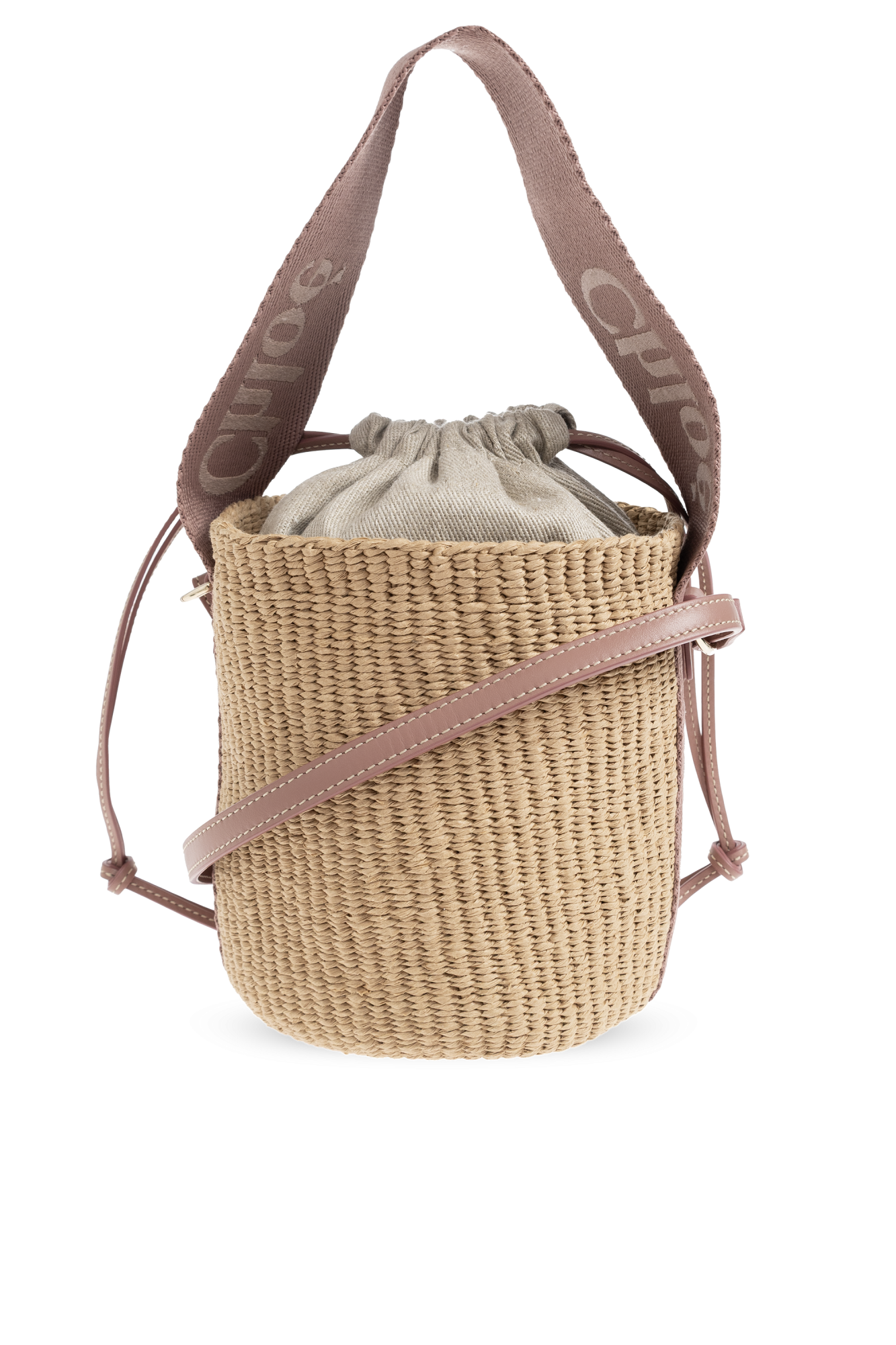 Chloé Torba `Woody Small`, Kobiety, Beżowy
