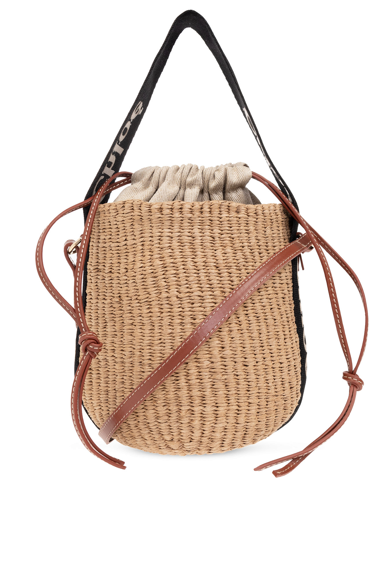 Chloé Torba Na Ramię ‘Woody Small’ Typu ‘bucket’, Kobiety, Beżowy