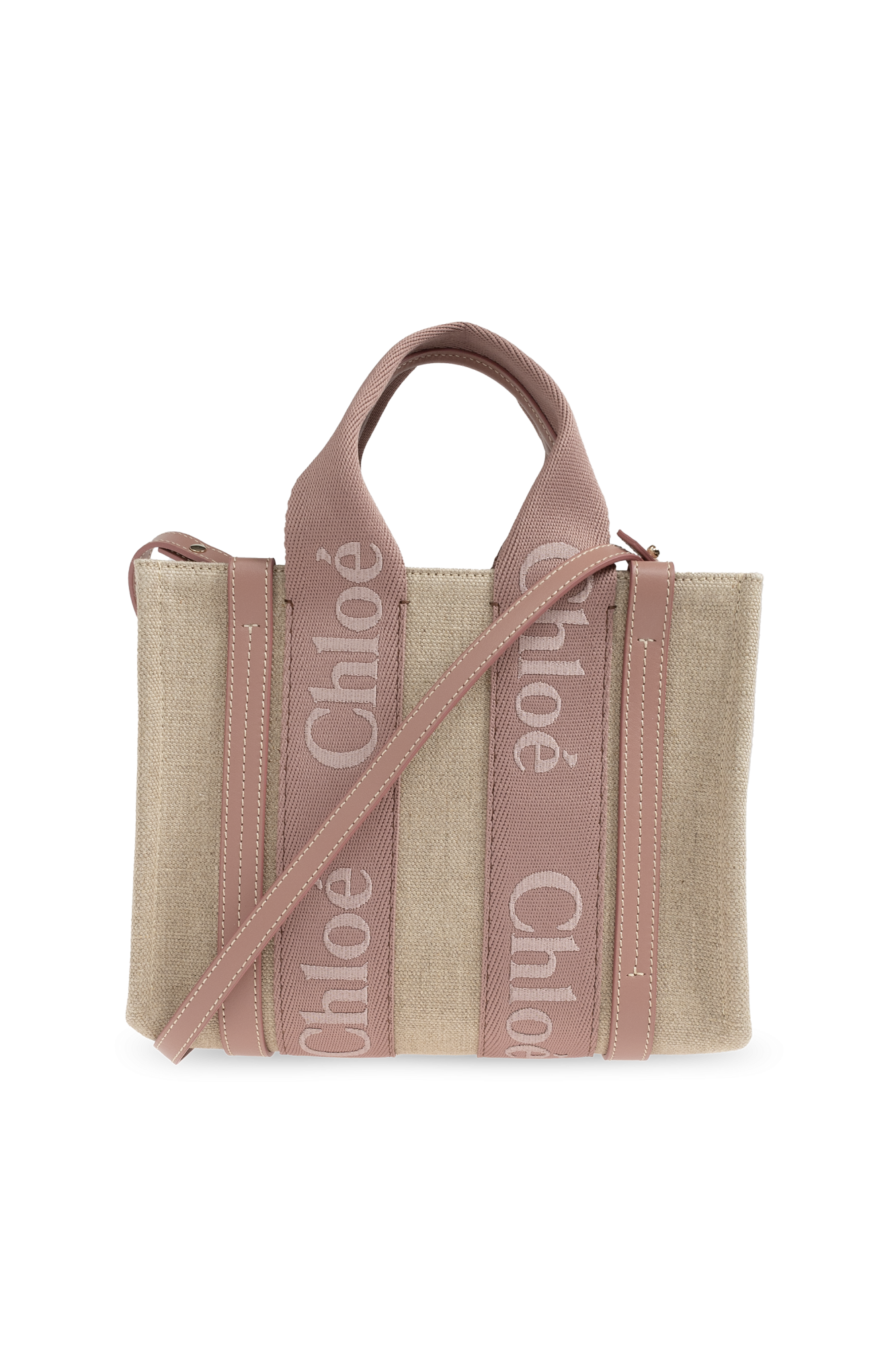 Chloé Torba ‘Woody Small’, Kobiety, Różowy