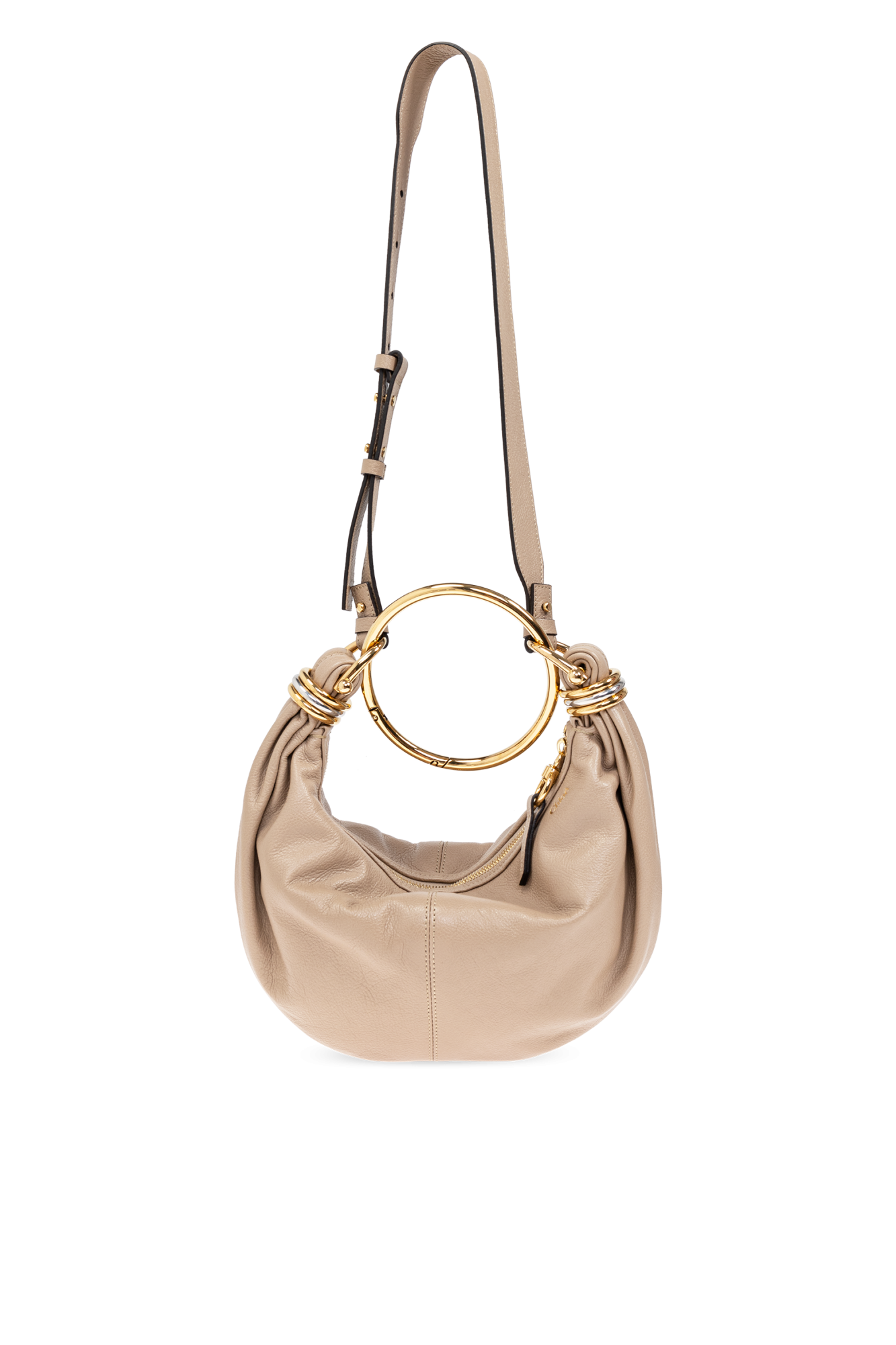Chloé Torba Do Ręki ’Bracelet Small’, Kobiety, Beżowy