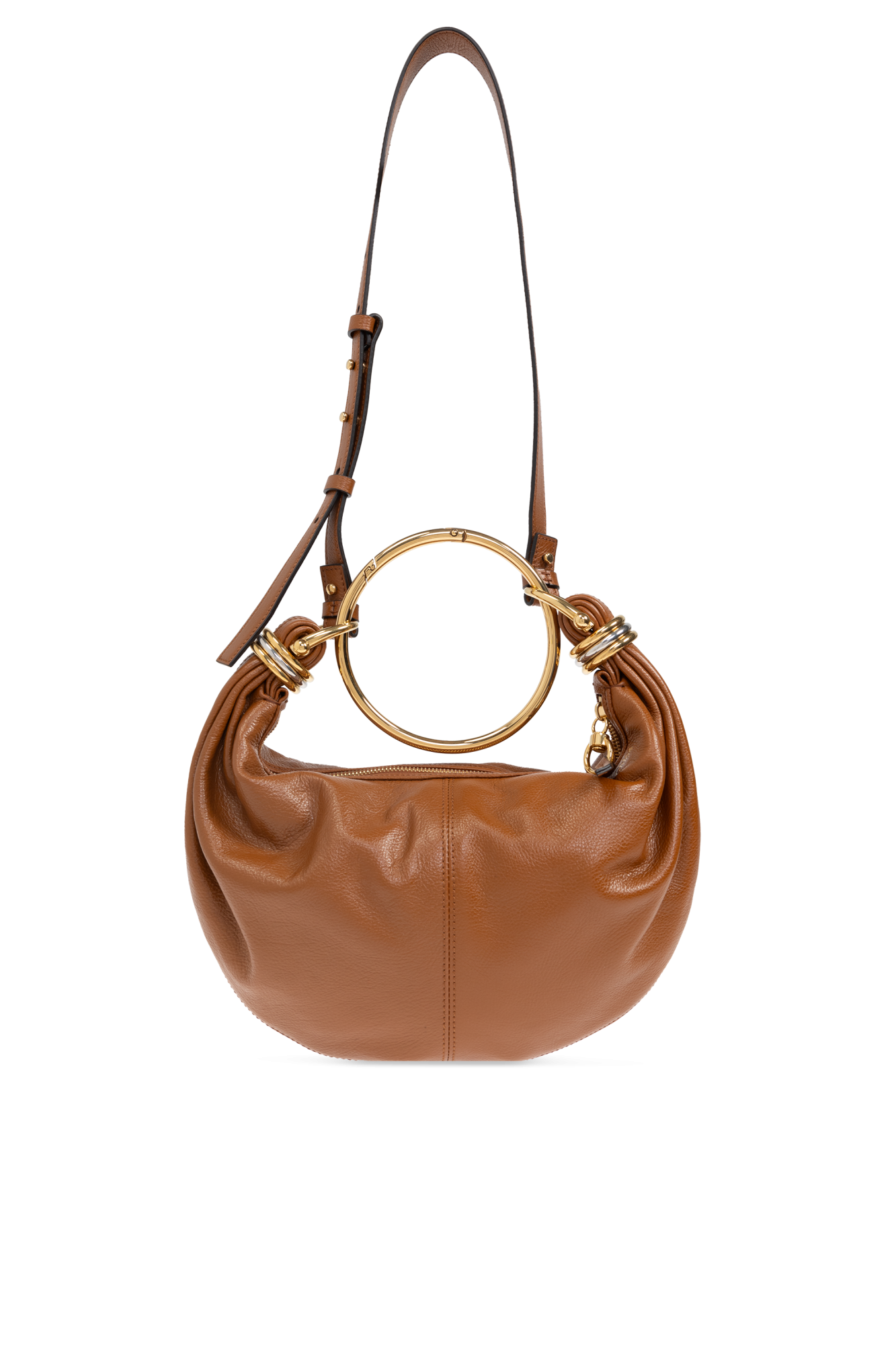 Chloé Torba Do Ręki `Bracelet Small`, Kobiety, Brązowy