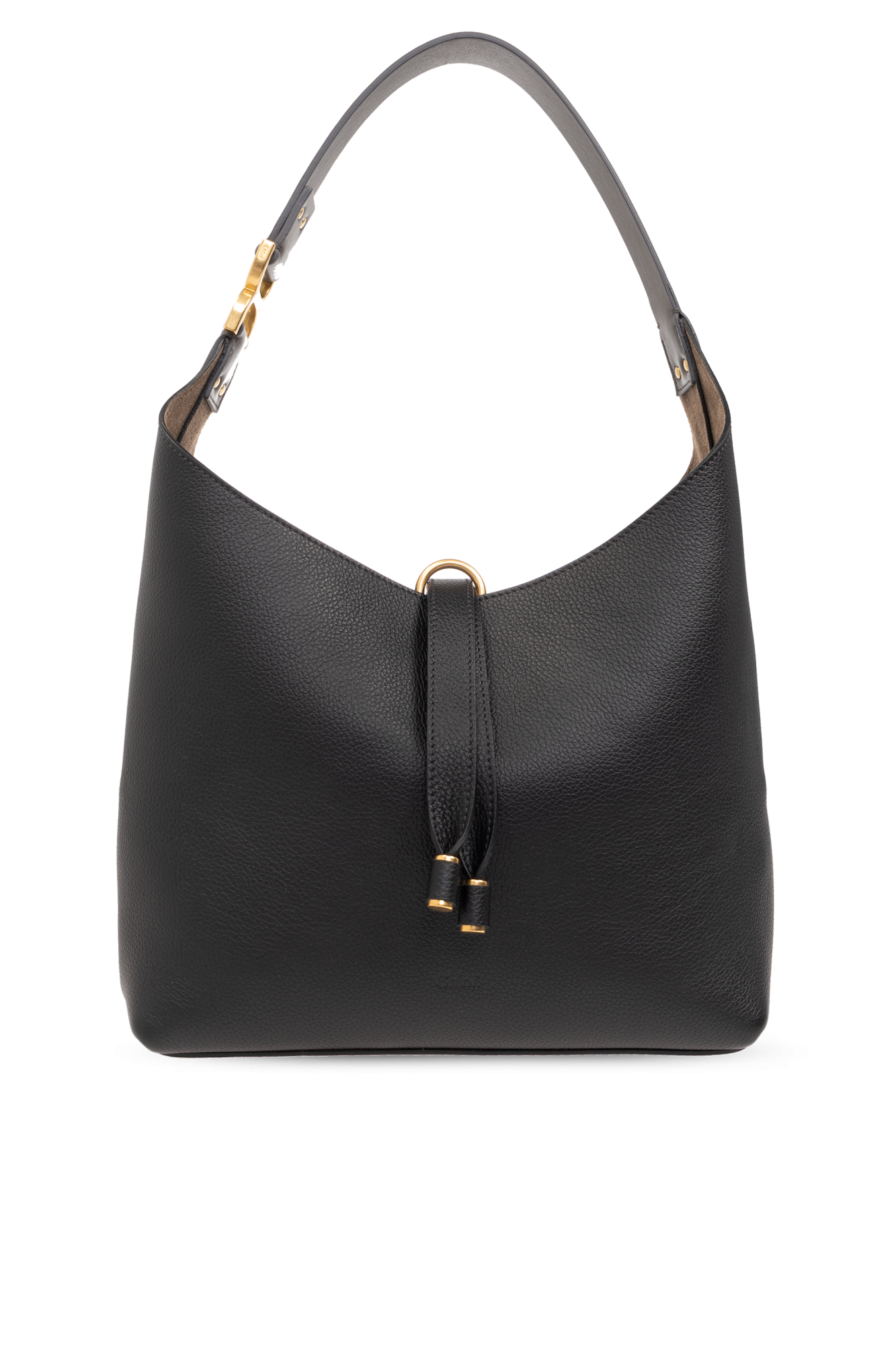 Chloé Torba Na Ramię ‘Marcie Hobo Small’, Kobiety, Czarny