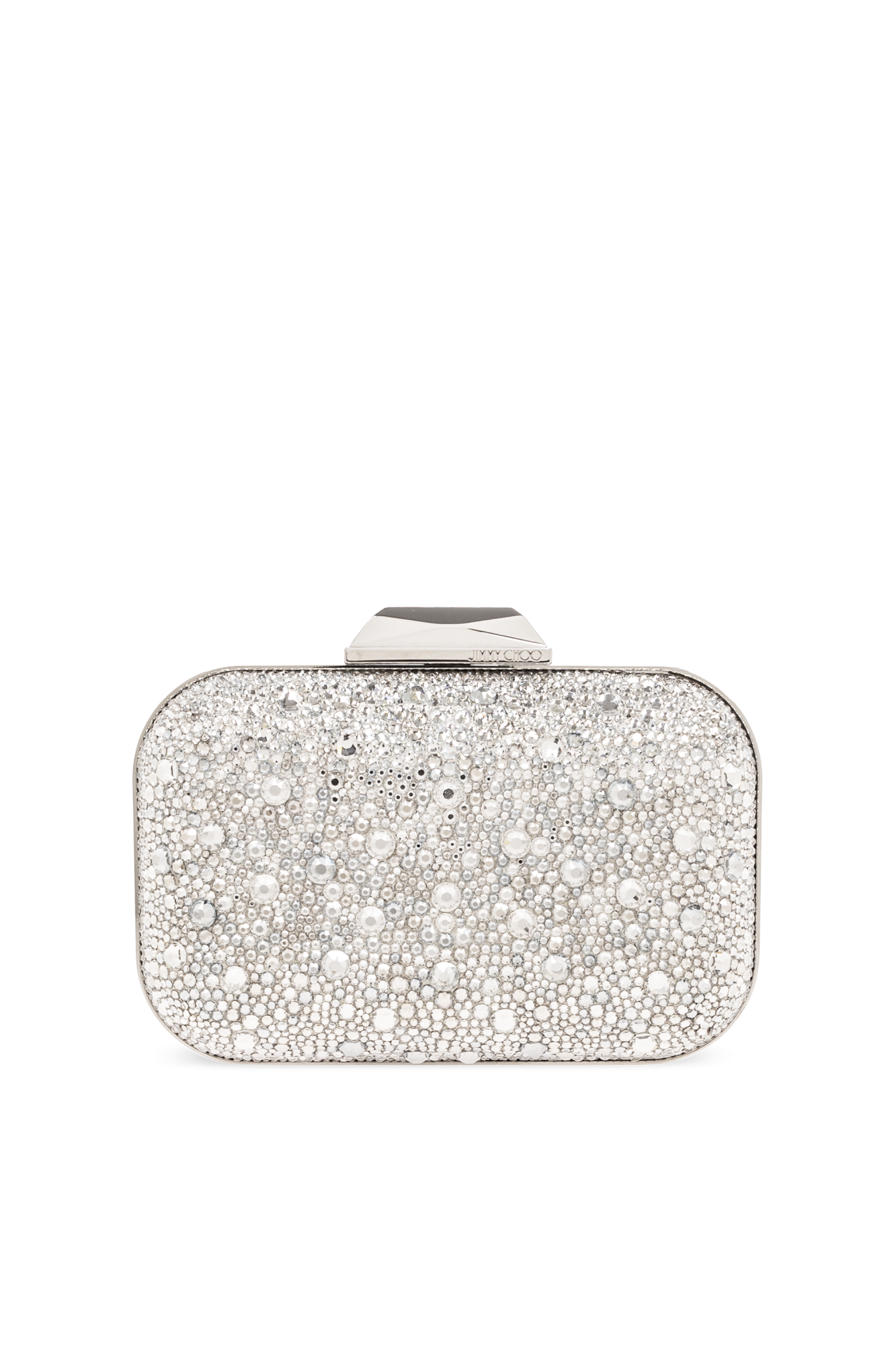 Jimmy Choo Kopertówka ‘Cloud’, Kobiety, Srebrny