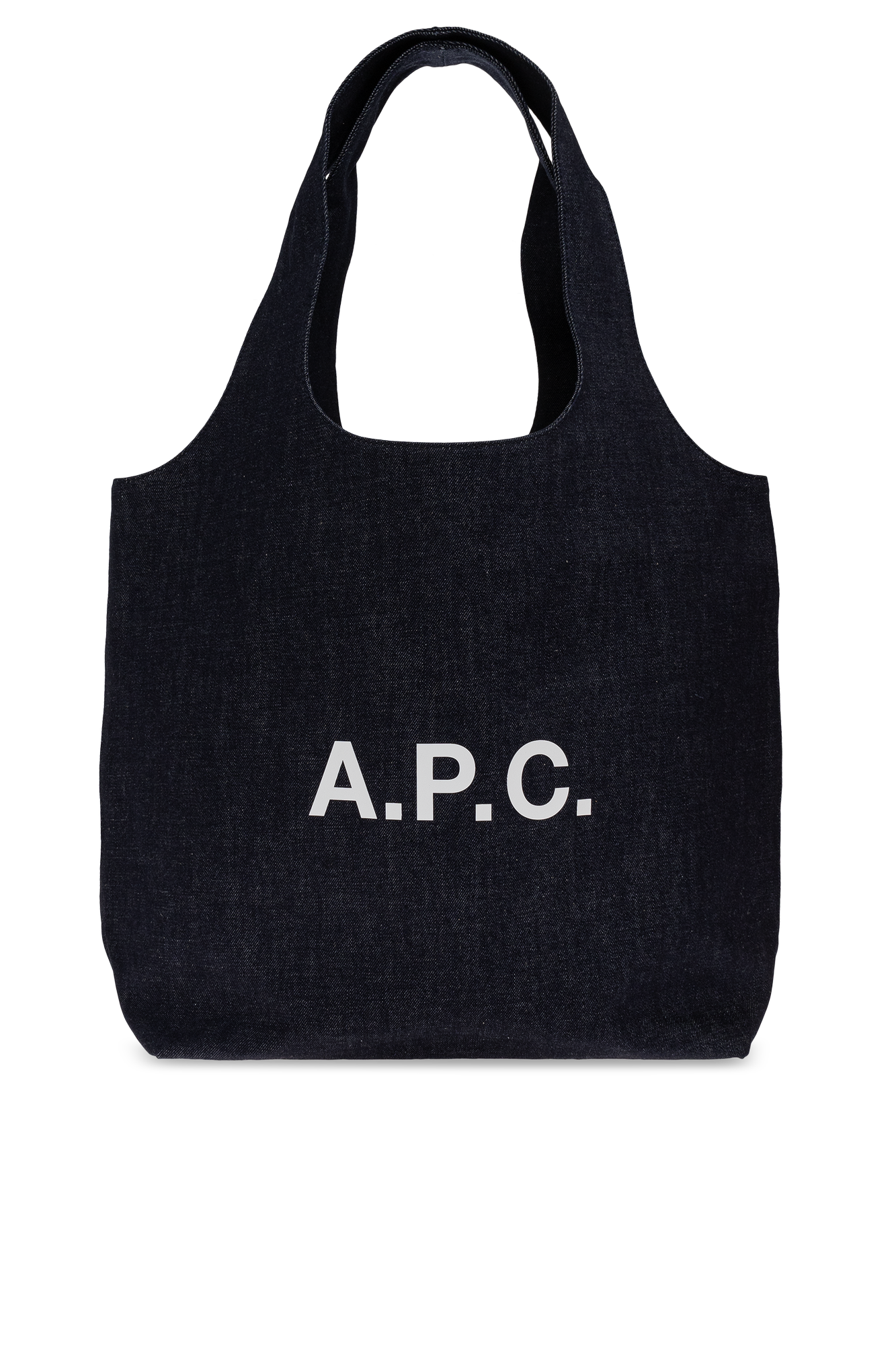 A.P.C. Jeansowa Torba `Ninon`, Unisex, Granatowy