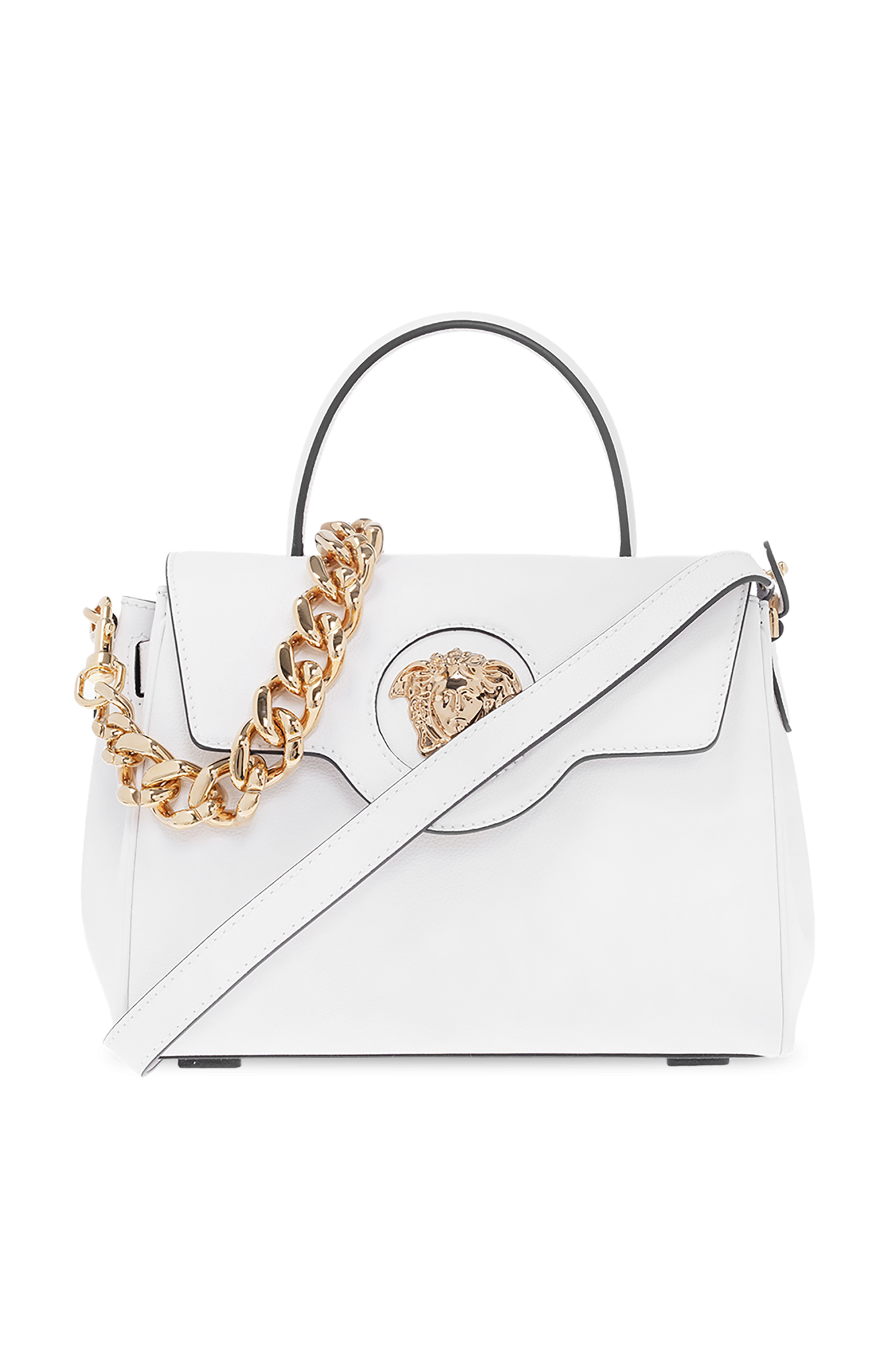 Versace Torba Na Ramię ‘La Medusa Medium’, Kobiety, Biały
