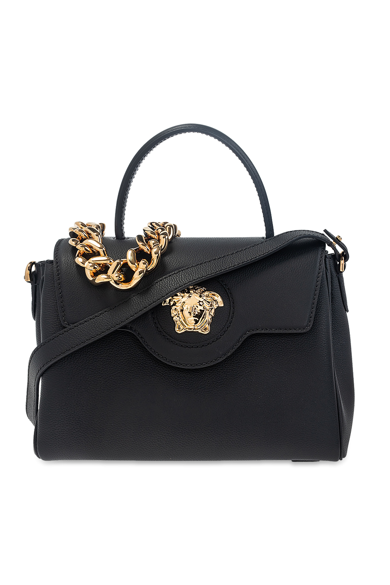 Versace Torba Na Ramię ‘La Medusa Medium’, Kobiety, Czarny
