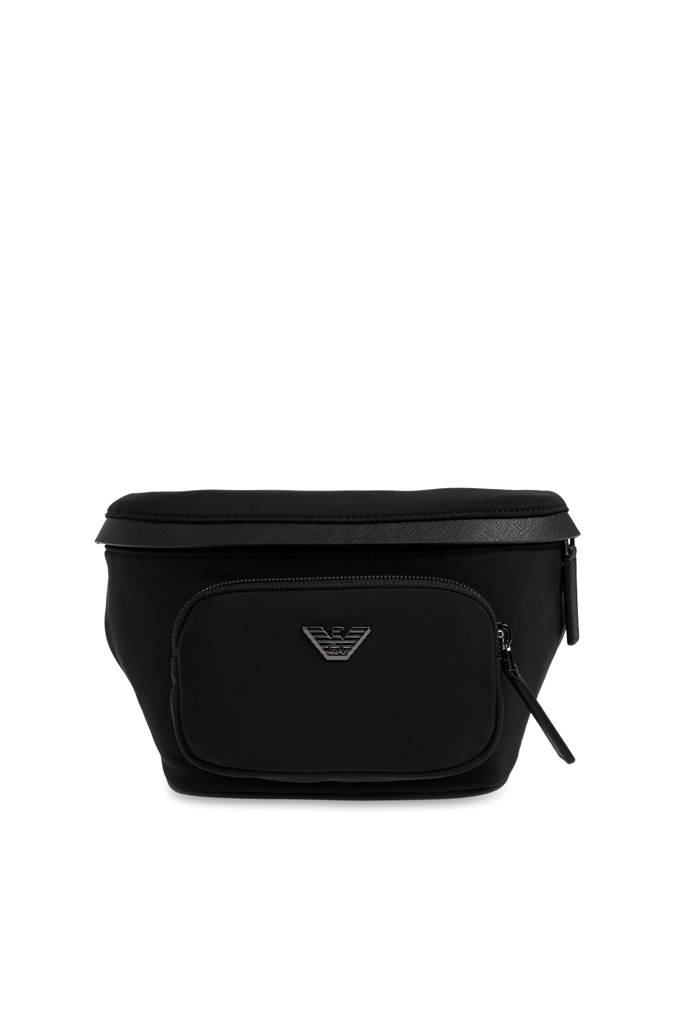 Emporio Armani Torba Na Pas, Mężczyźni, Czarny