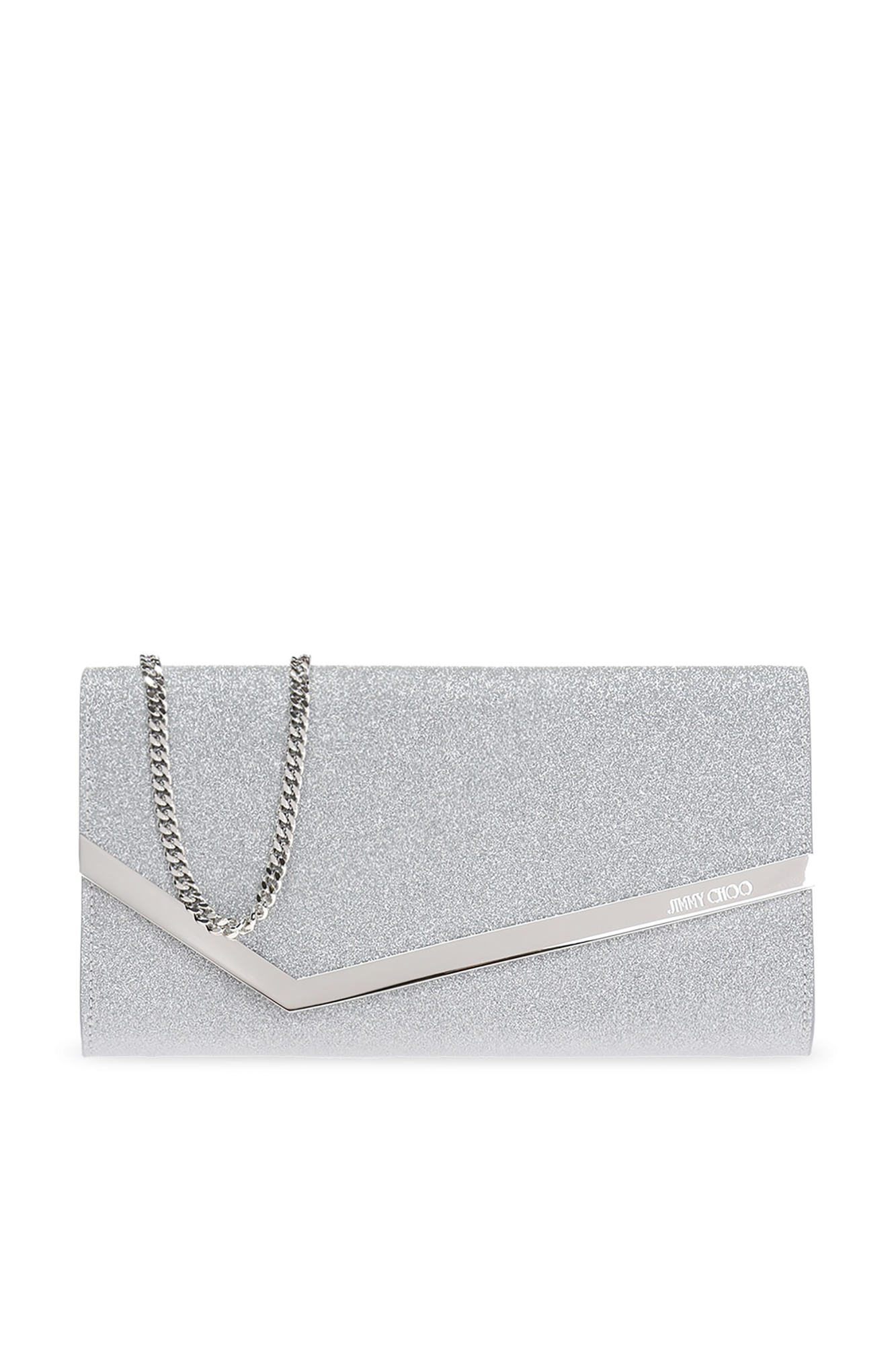Jimmy Choo Torba Na Ramię 'Emmie', Kobiety, Srebrny