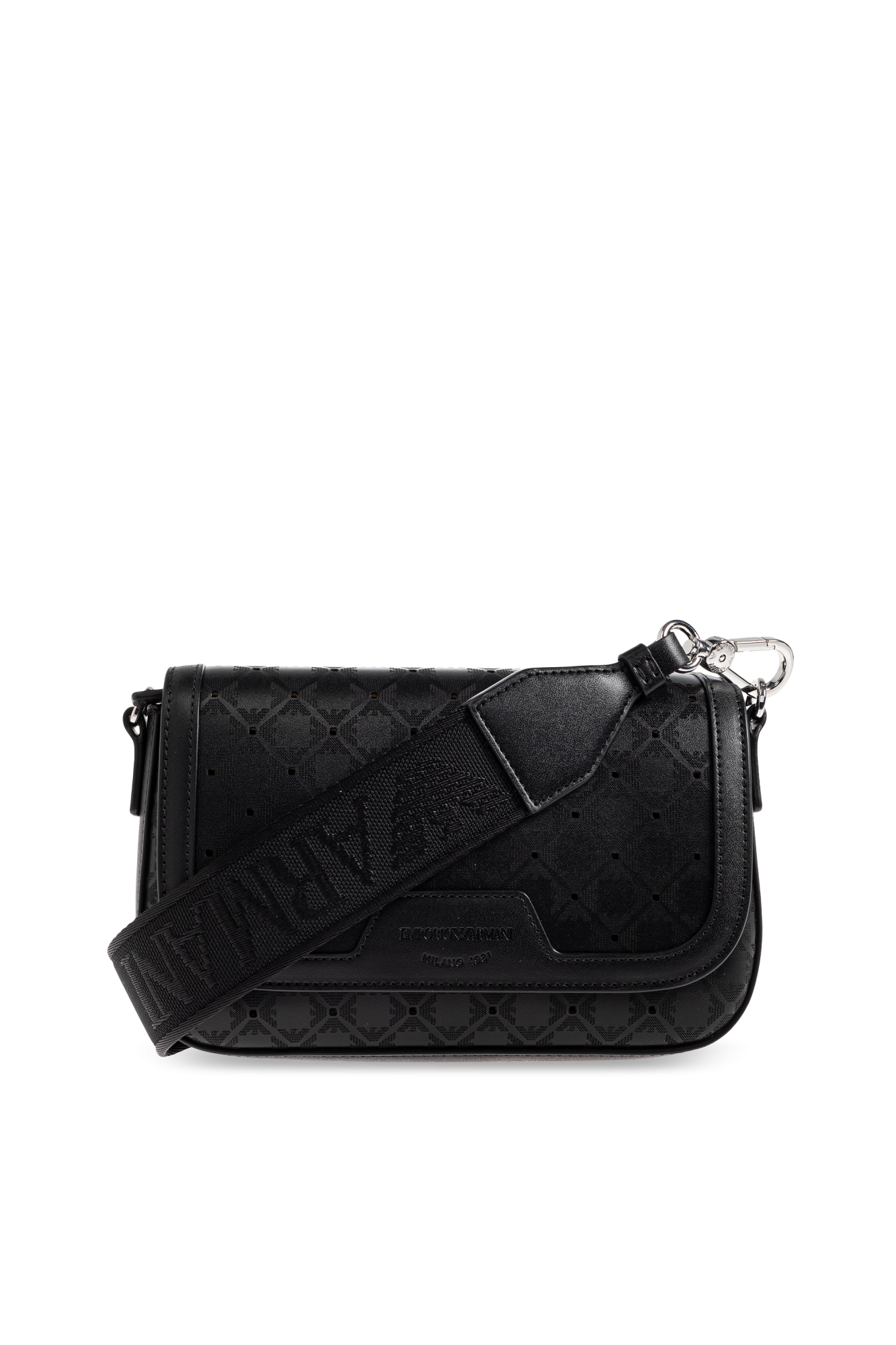 Emporio Armani Torba Na Ramię, Kobiety, Czarny