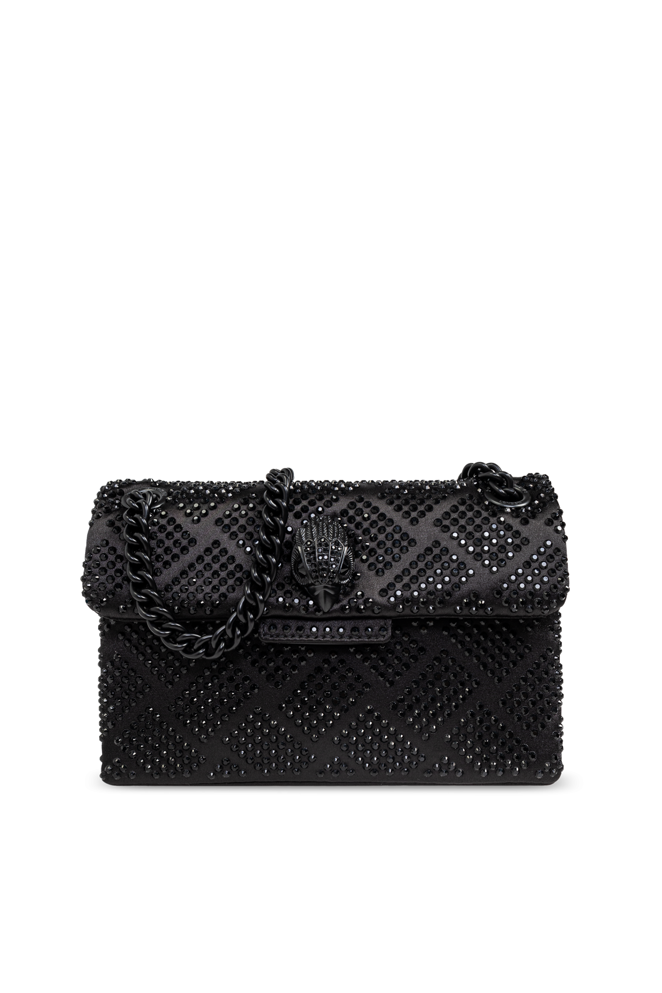 Kurt Geiger Torba Na Ramię `Fabric Mini Kensington`, Kobiety, Czarny