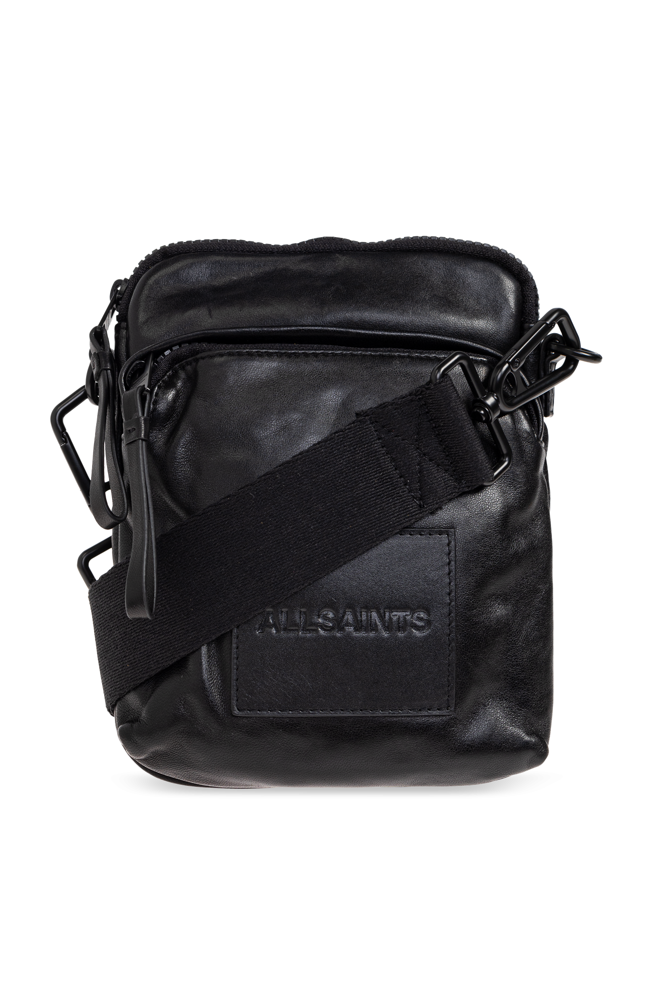 AllSaints Torba Na Ramię ‘Falcon’, Mężczyźni, Czarny