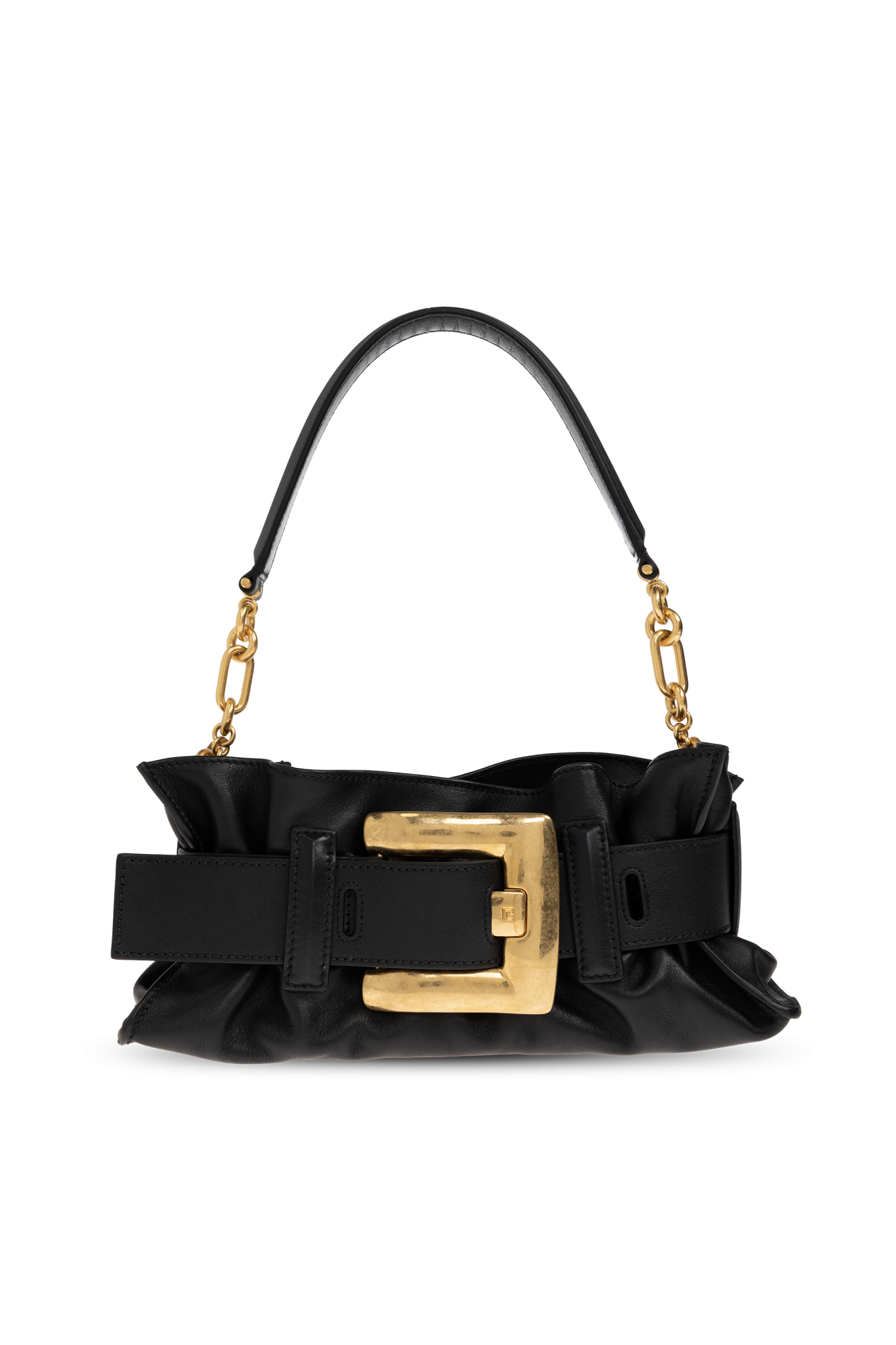 Balmain Torba Na Ramię `Anthem Mini`, Kobiety, Czarny