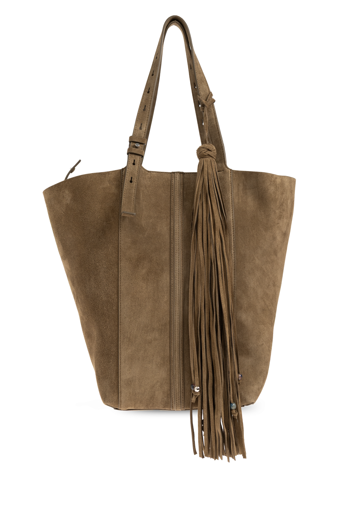 Golden Goose Zamszowa Torba Typu `shopper`, Kobiety, Brązowy