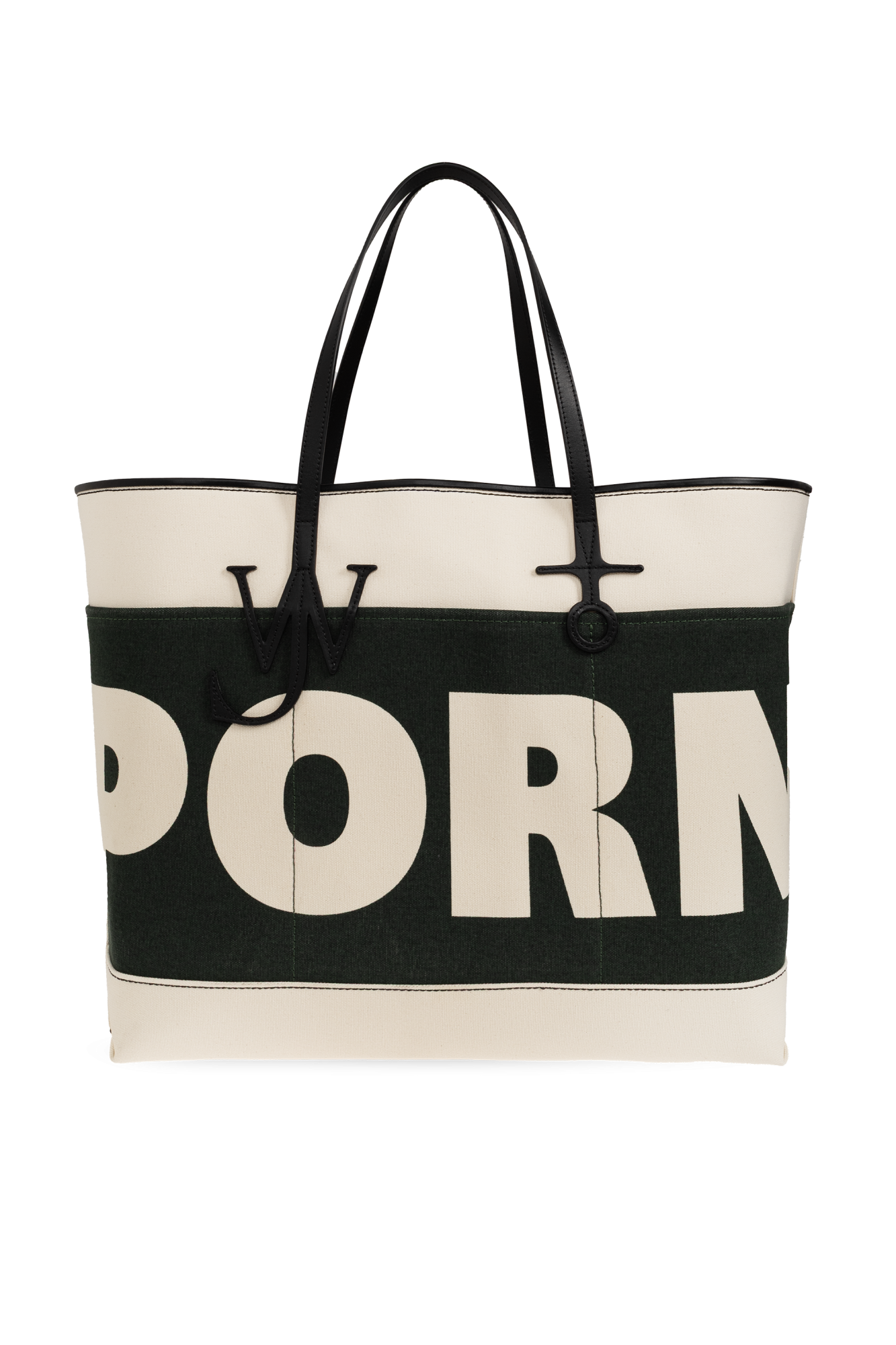 JW Anderson Torba `XL Anchor` Typu `shopper`, Kobiety, Kremowy