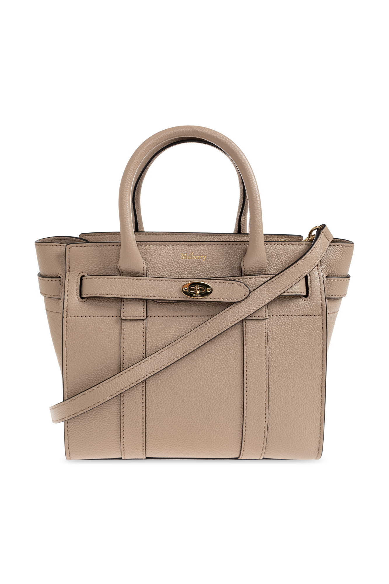 Mulberry Torba ‘Mini Zipped Bayswater’, Kobiety, Brązowy