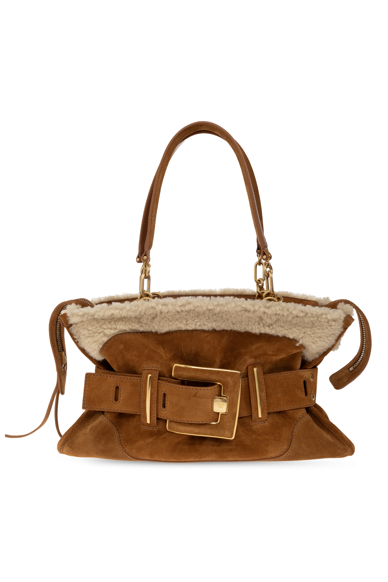 Balmain Torba `Anthem Medium`, Kobiety, Brązowy