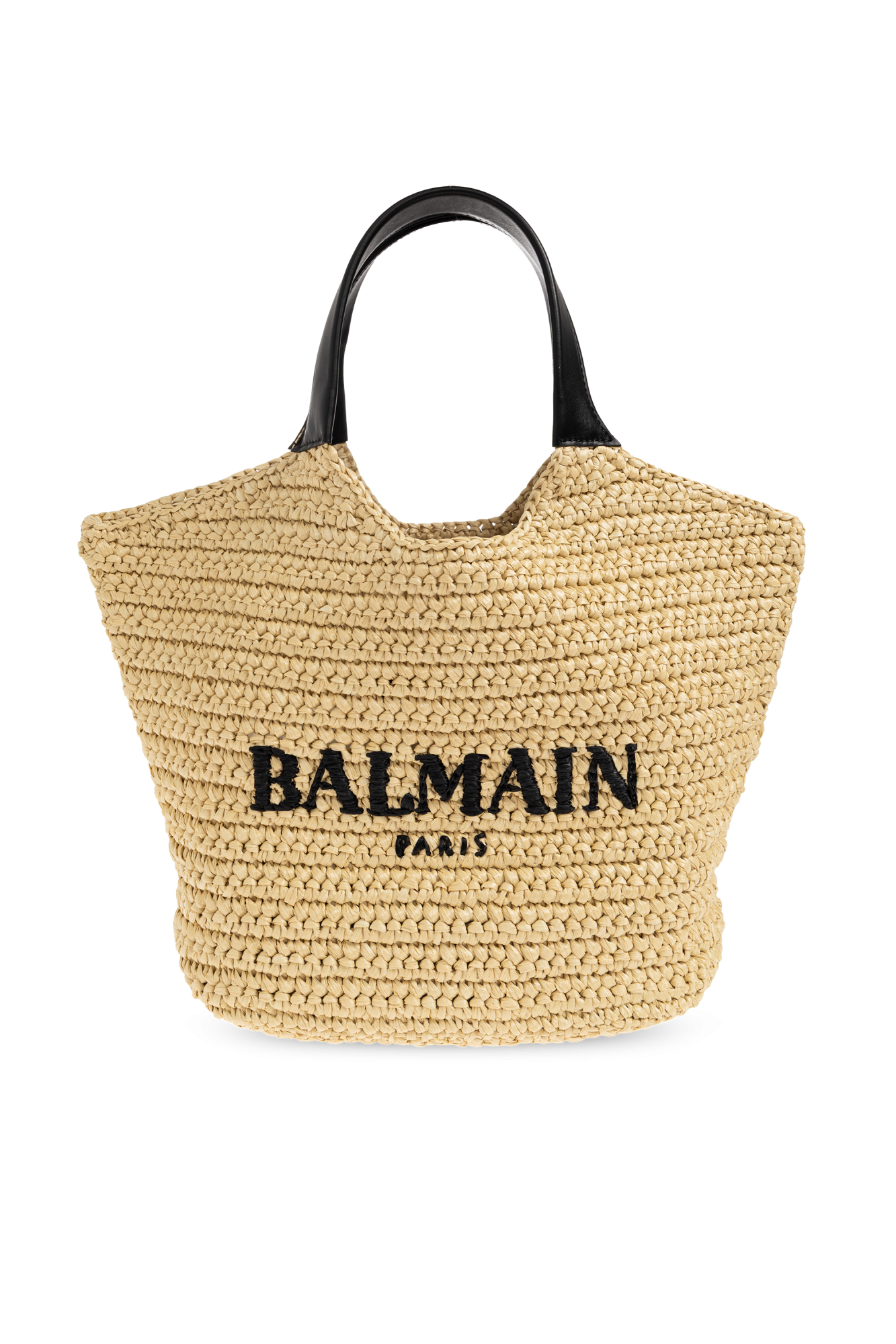 Balmain Torba Z Logo, Kobiety, Beżowy