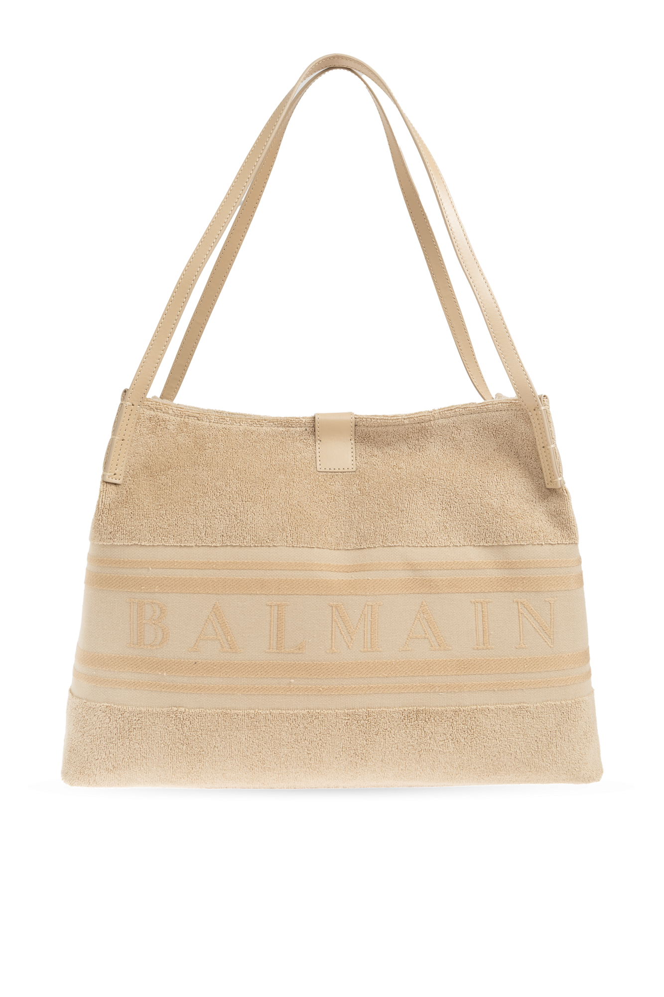 Balmain Torba `Release Medium`, Kobiety, Beżowy