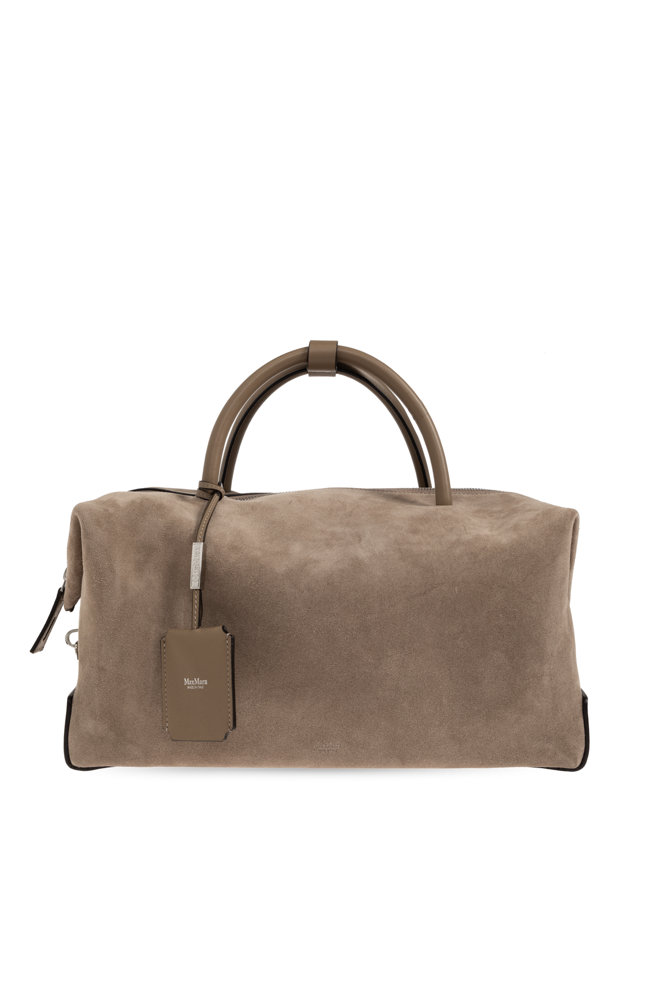 Max Mara Zamszowa Torba, Kobiety, Brązowy