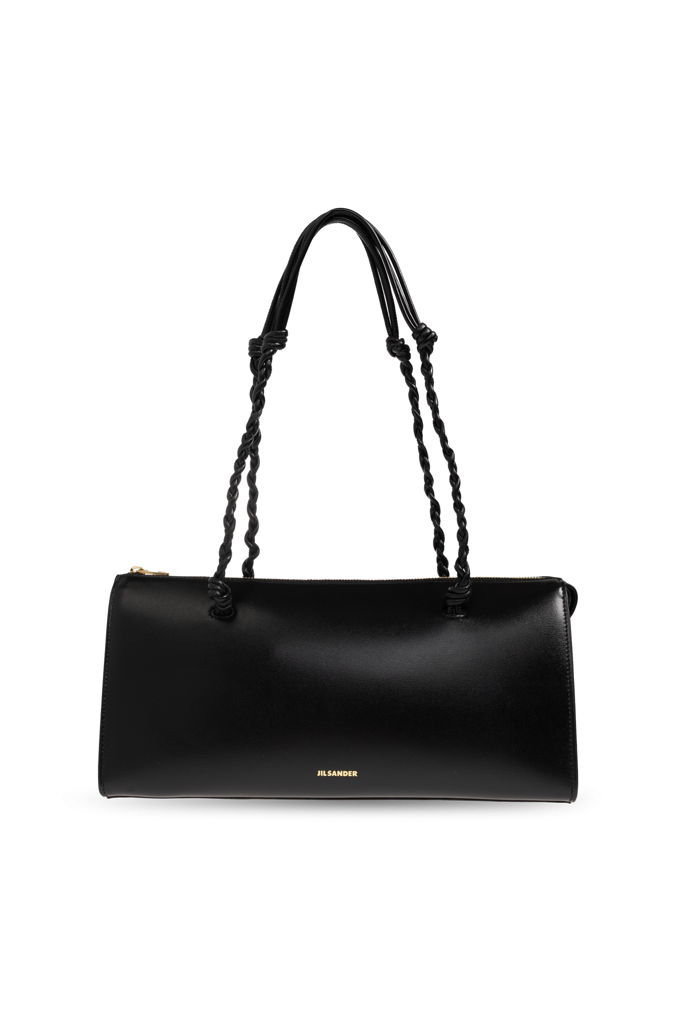 JIL SANDER Skórzana Torba `Tangle`, Kobiety, Czarny